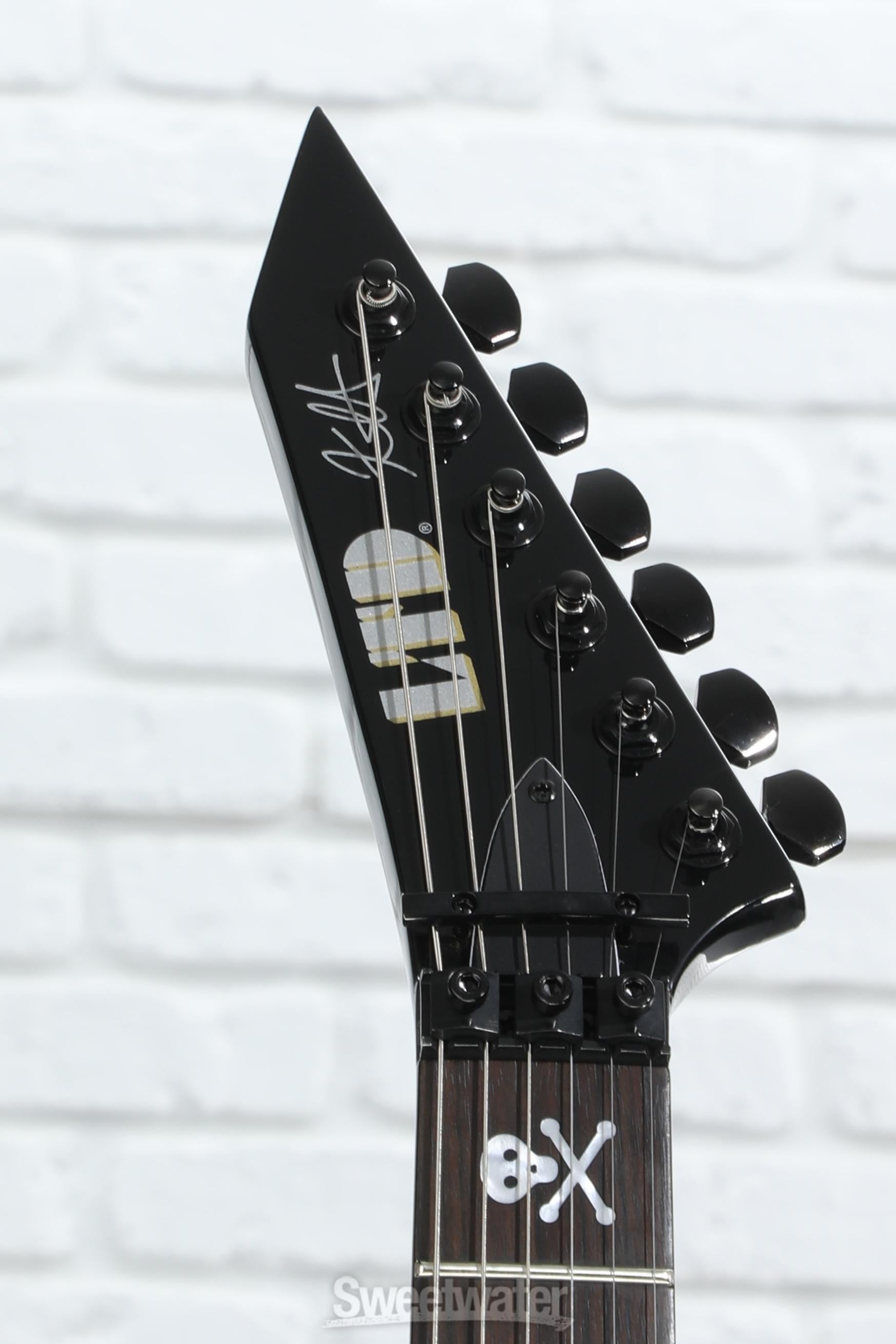 ESP LTD Kirk Hammett Signature KH-602 - Black | Sweetwater