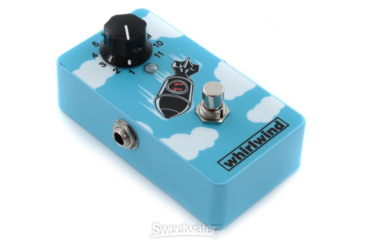 Whirlwind The Bomb 26dB Boost Pedal | Sweetwater