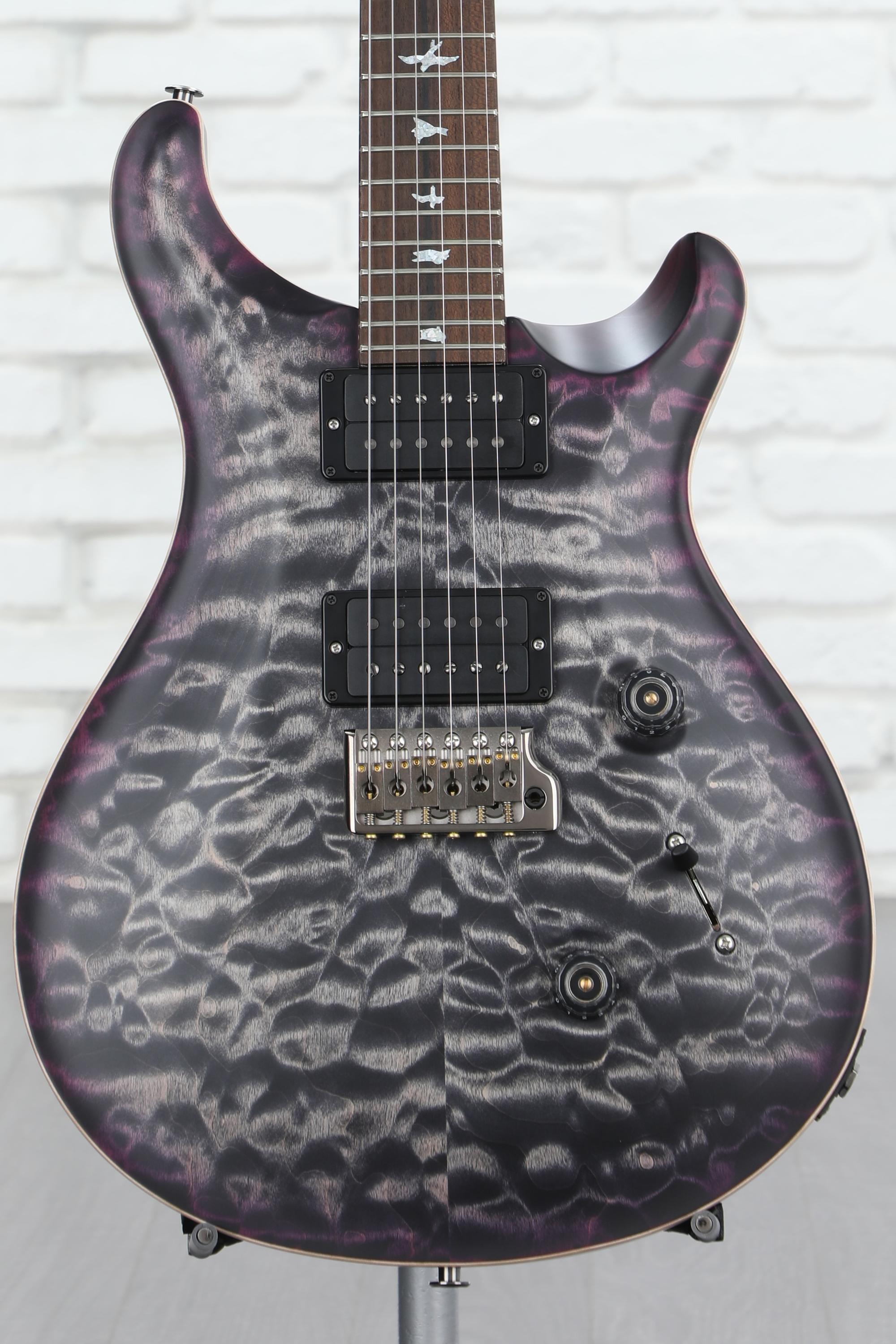 ギター PRS Custom 24 10 top wood library PRS Custom 24 Wood Library 1 Piece 10 Top Black Gold Burst