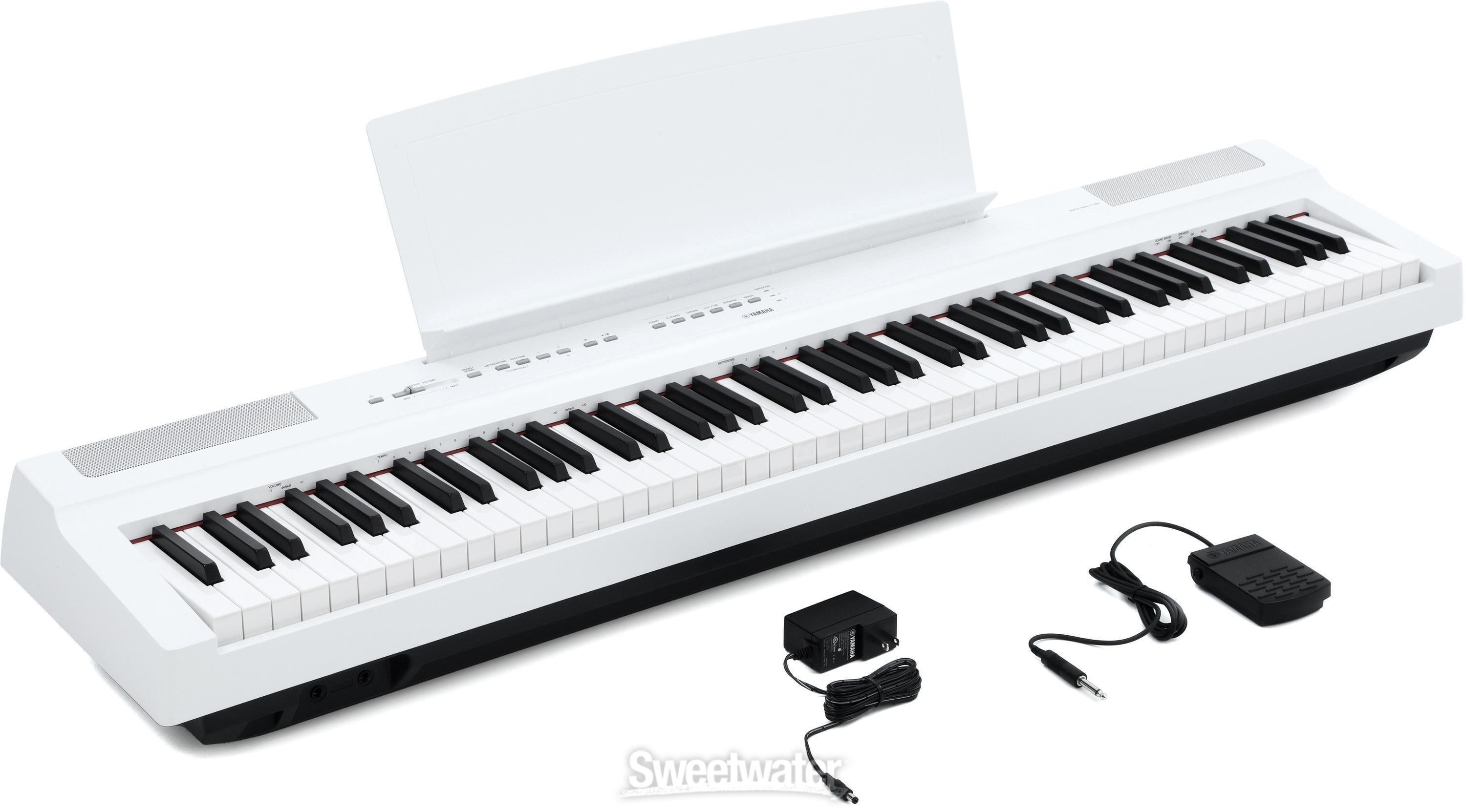 Yamaha P-125a 88-key Digital Piano - White