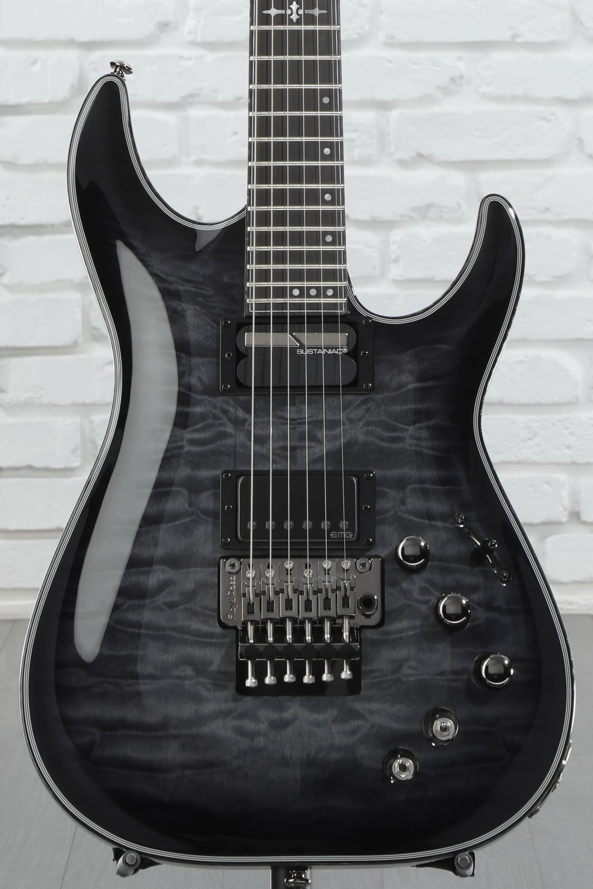 Schecter Hellraiser Hybrid C-1 FR-S Electric Guitar - Trans