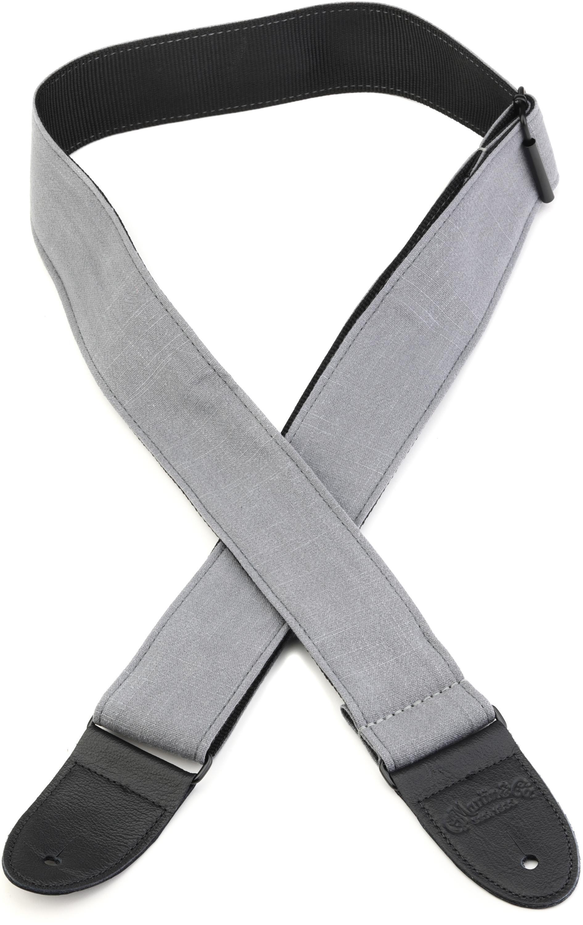 Photo of Martin Hemp Guitar Strap - Gray