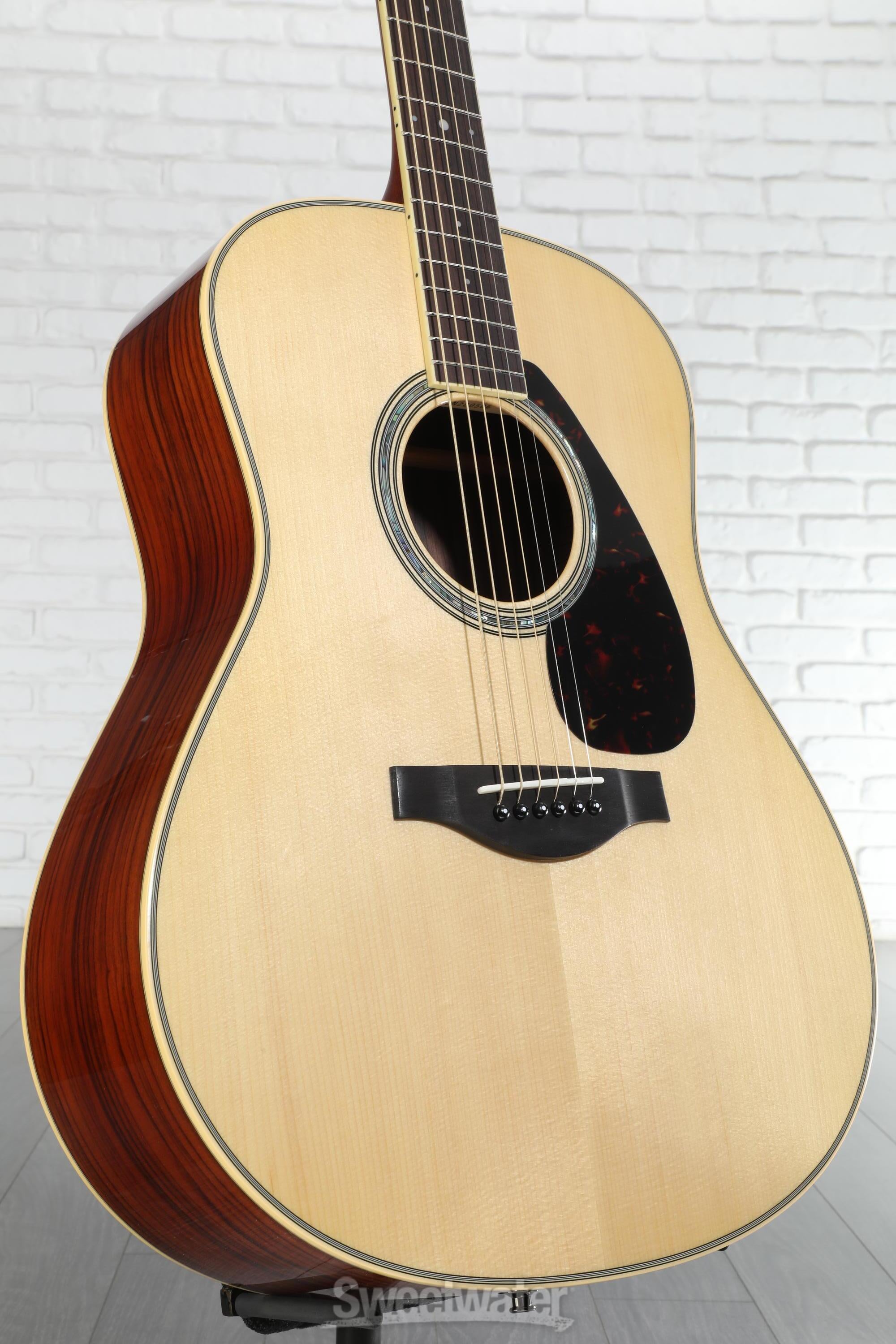 Yamaha LL6 ARE Original Jumbo Acoustic Guitar - Natural | Sweetwater