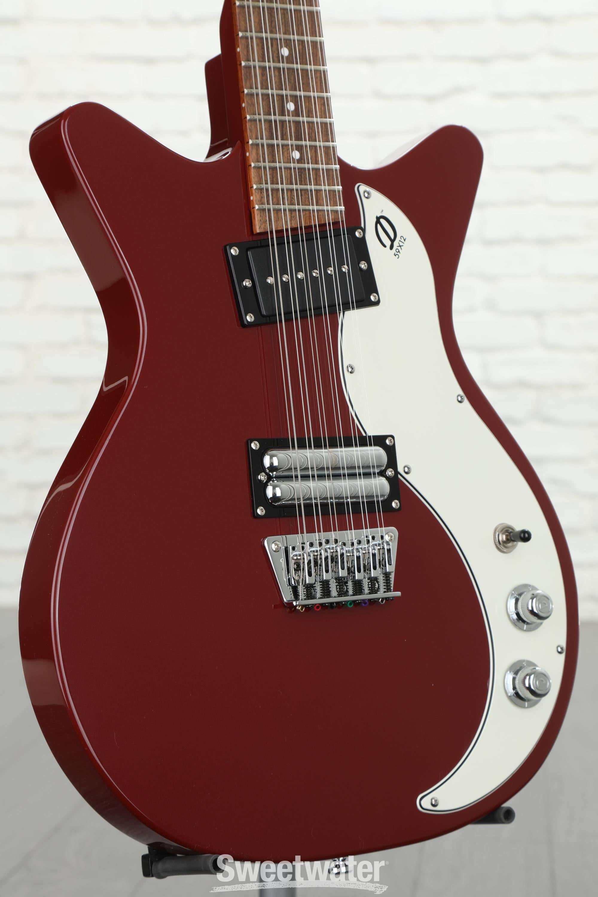 Danelectro 59X12 12-string Electric Guitar - Blood Red | Sweetwater