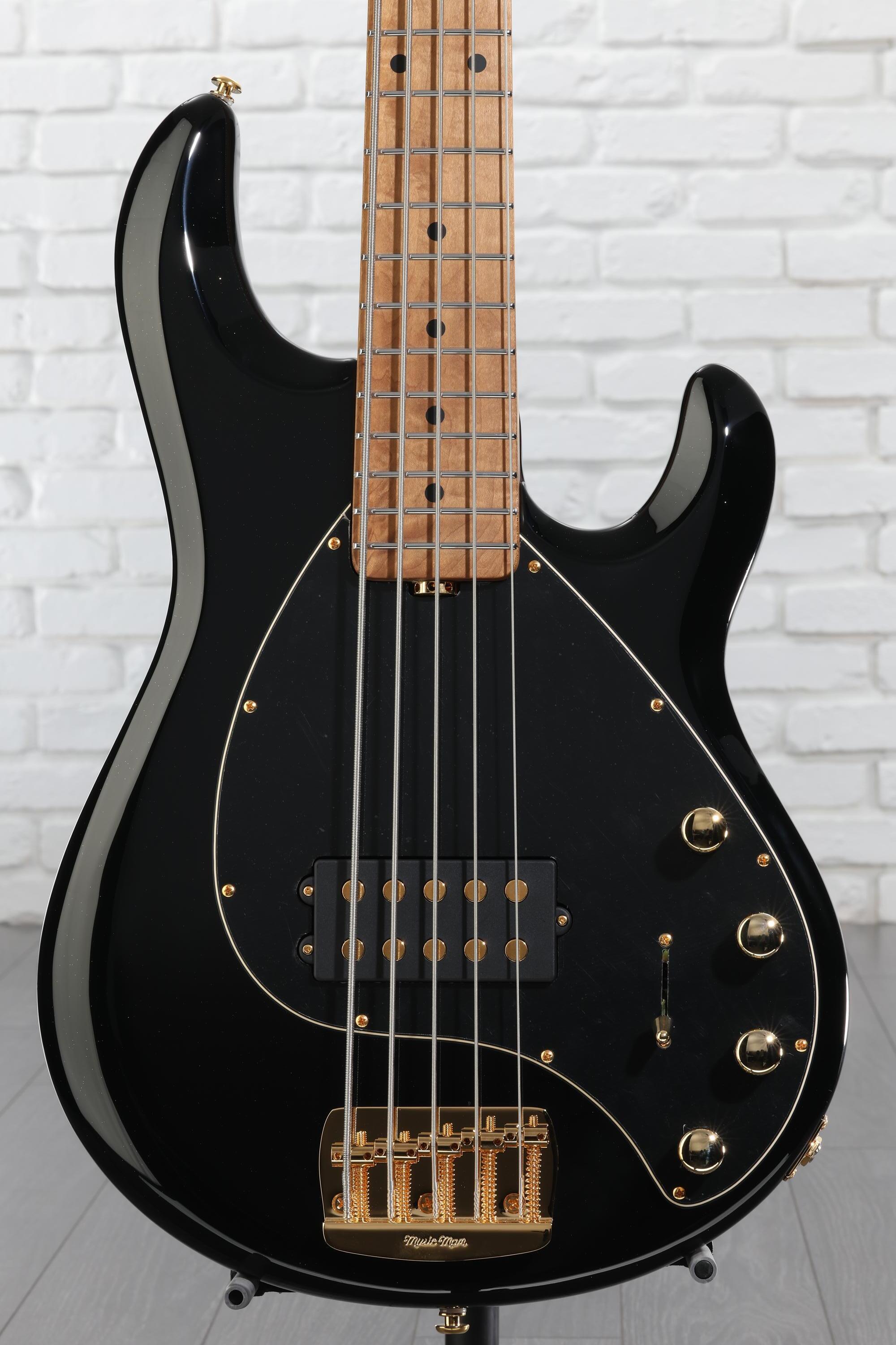 ベース Music Man StingRay EX BLK Ernie Ball Music Man StingRay Special Bass Guitar - Jackpot