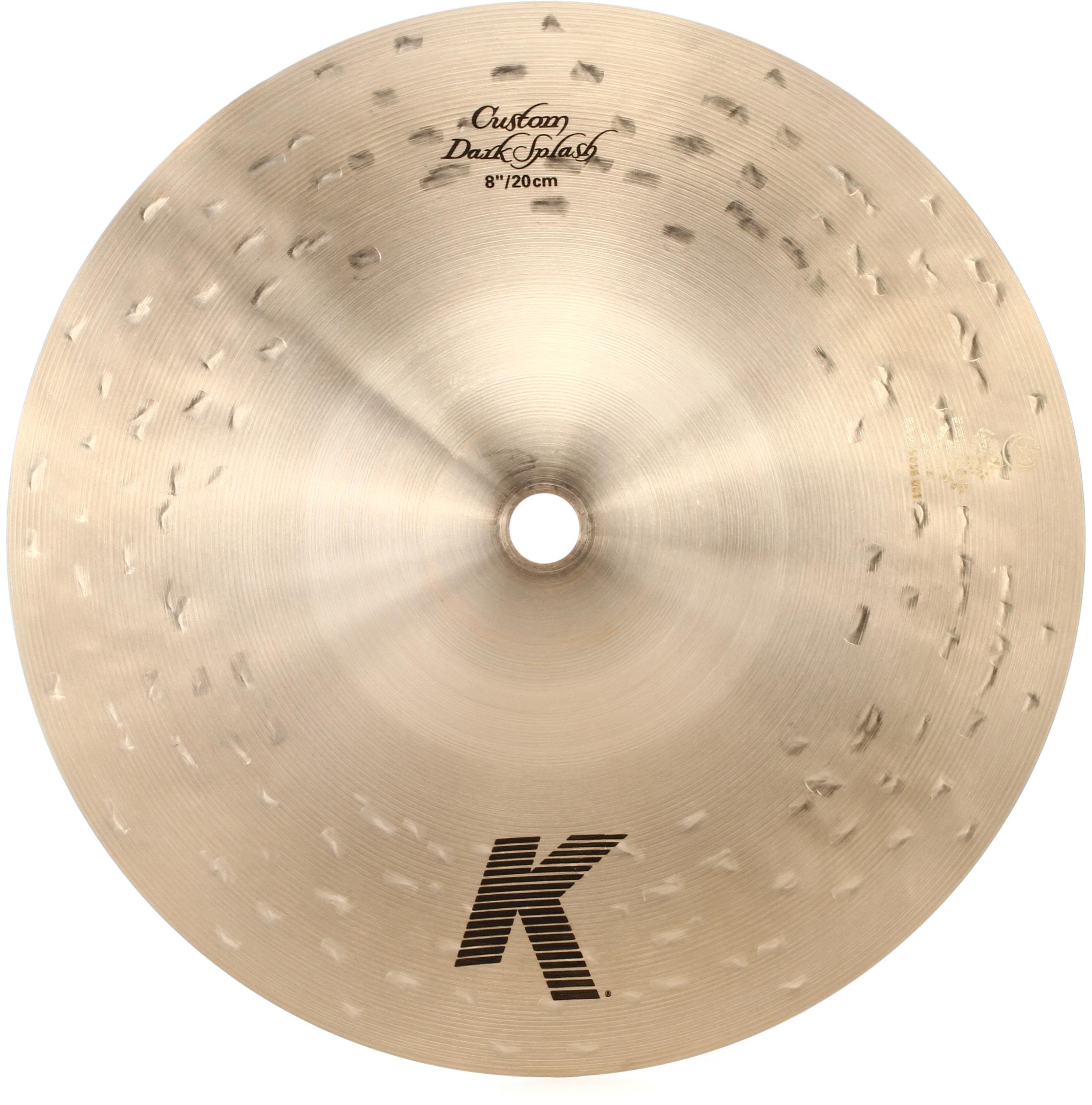 Zildjian 8 inch K Custom Dark Splash Cymbal | Sweetwater