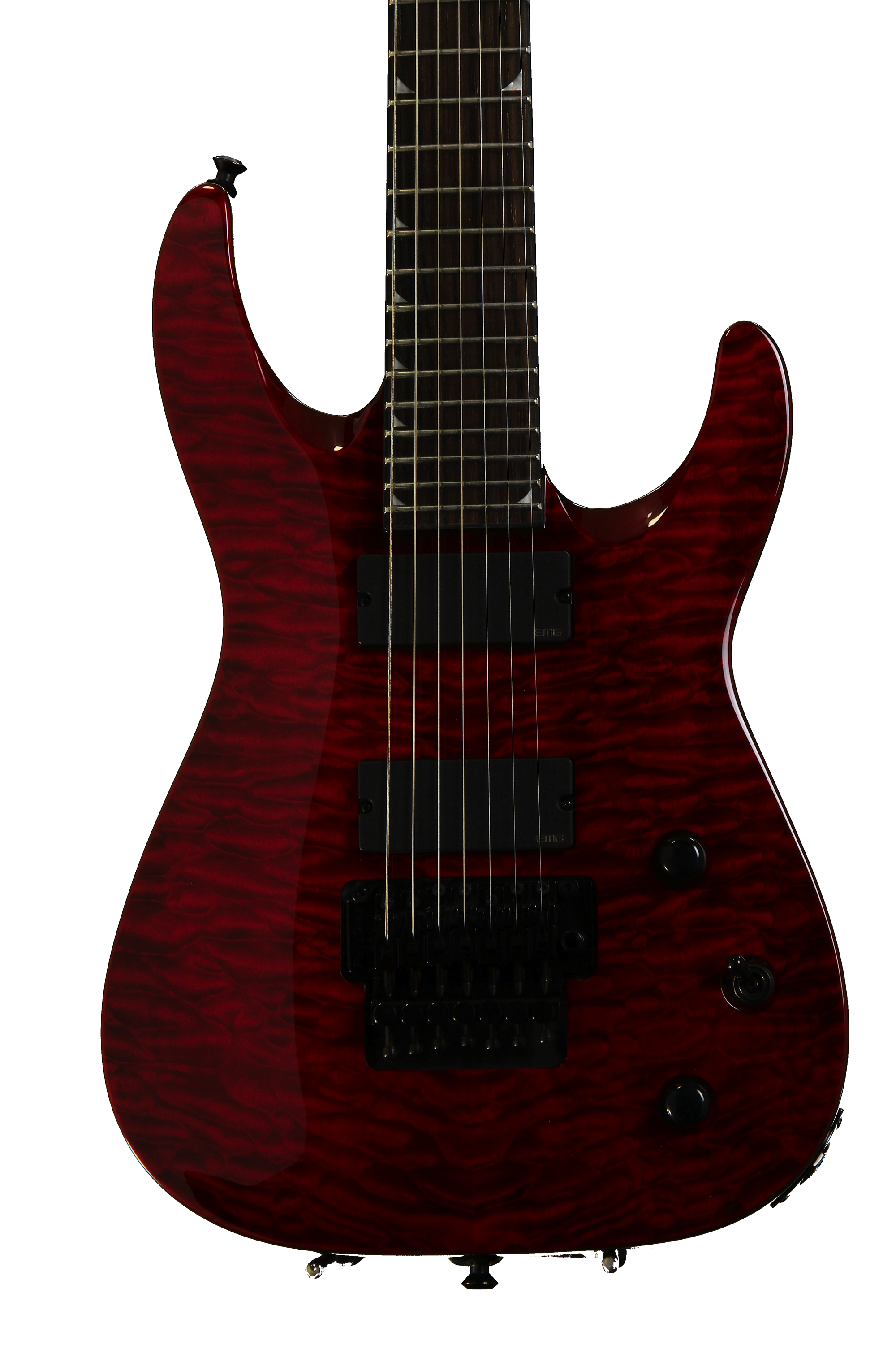 Jackson Soloist SLATXMGQ3-7 - Tranparent Red | Sweetwater Jackson Soloist SLATXMGQ3-7 - Tranparent Red | Sweetwater