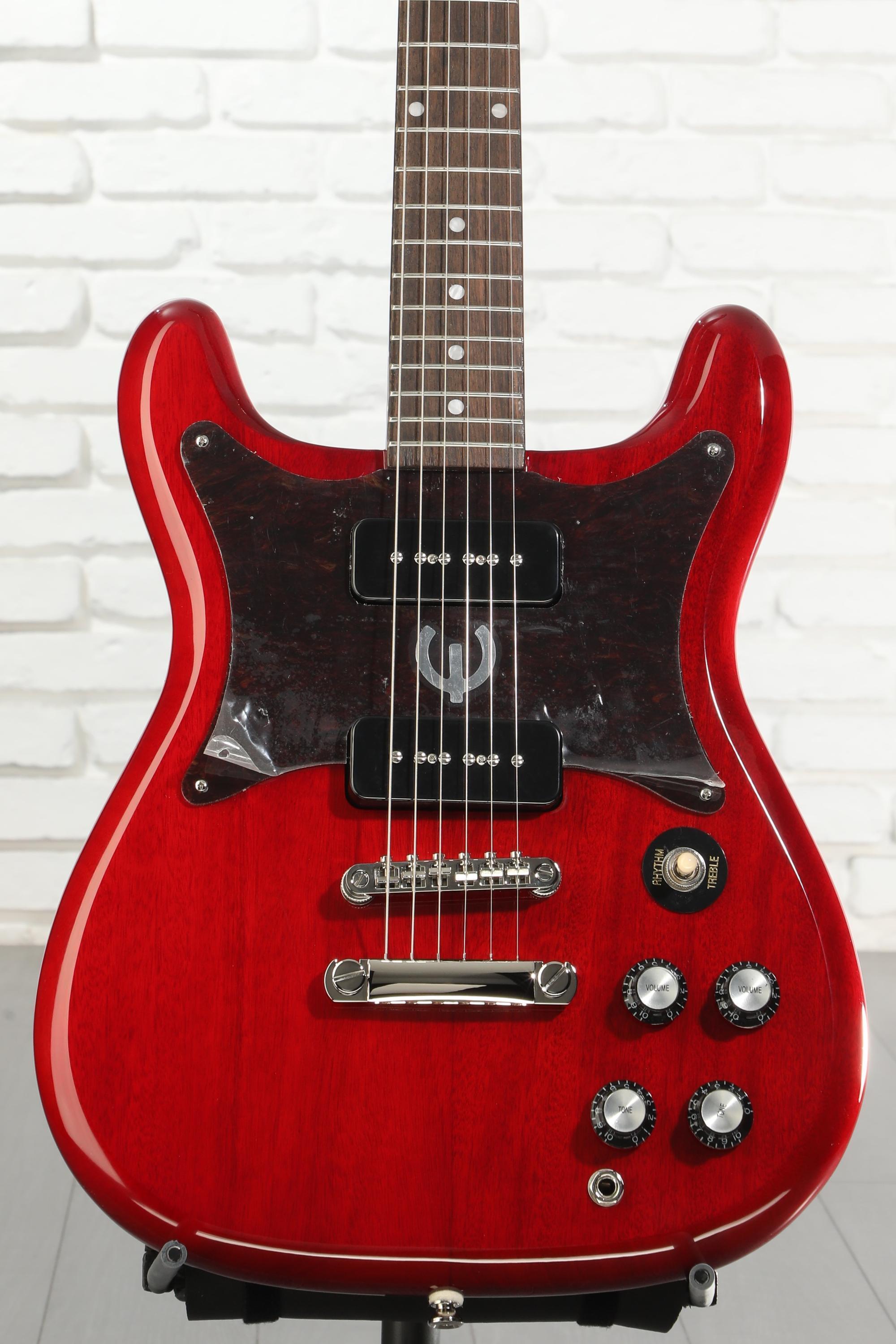 Epiphone Wilshire P-90s Electric Guitar - Cherry | Sweetwater