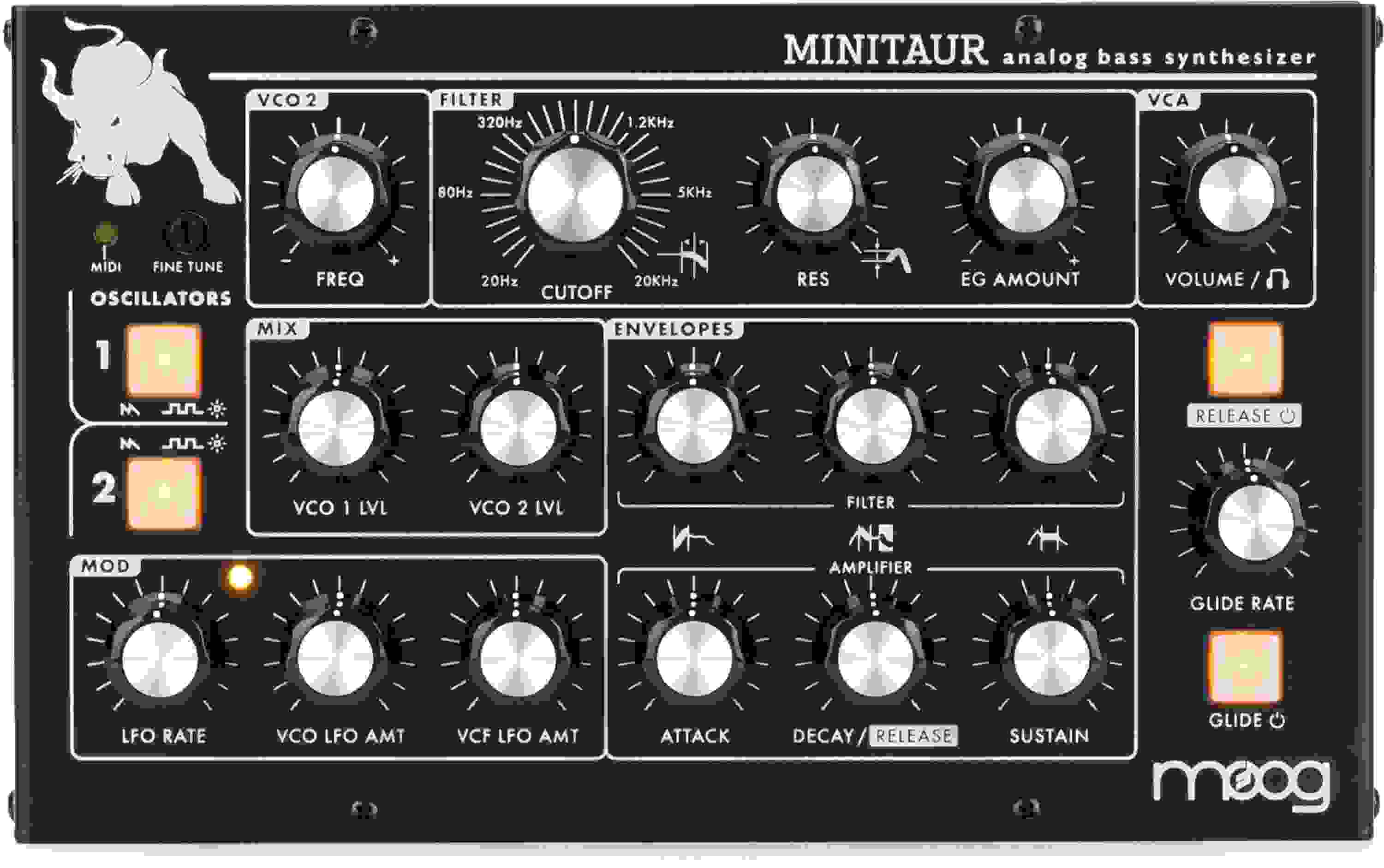 Moog Minitaur Analog Bass Synthesizer