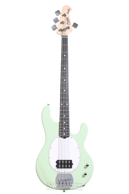 【ほぼ新品】ミュージックマンスティングレイRAY2(ミスティグリーン) Sterling By Music Man Intro Series Stingray Bass Guitar