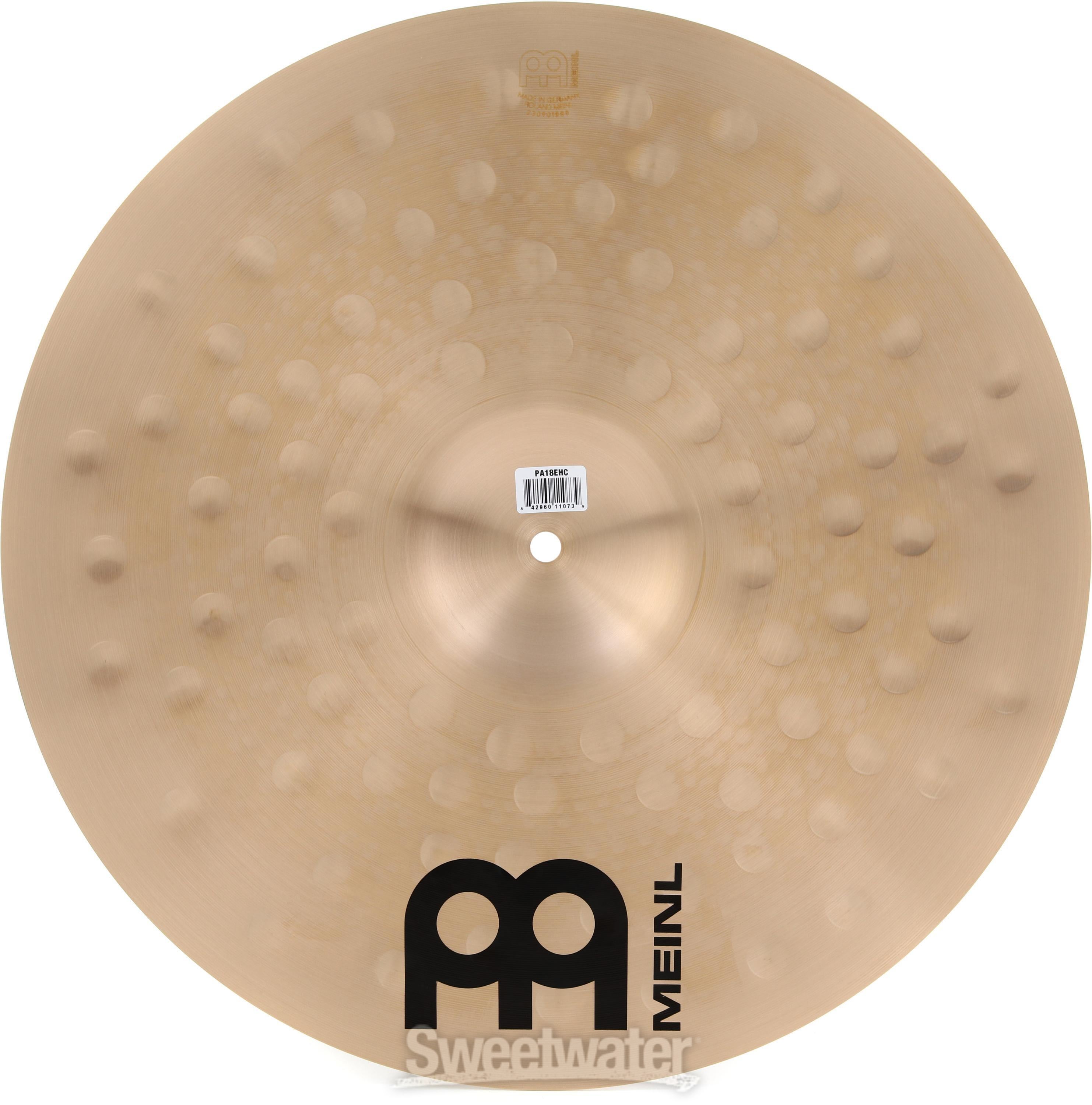 Meinl Cymbals Pure Alloy Crash Cymbal - 18 inch, Extra