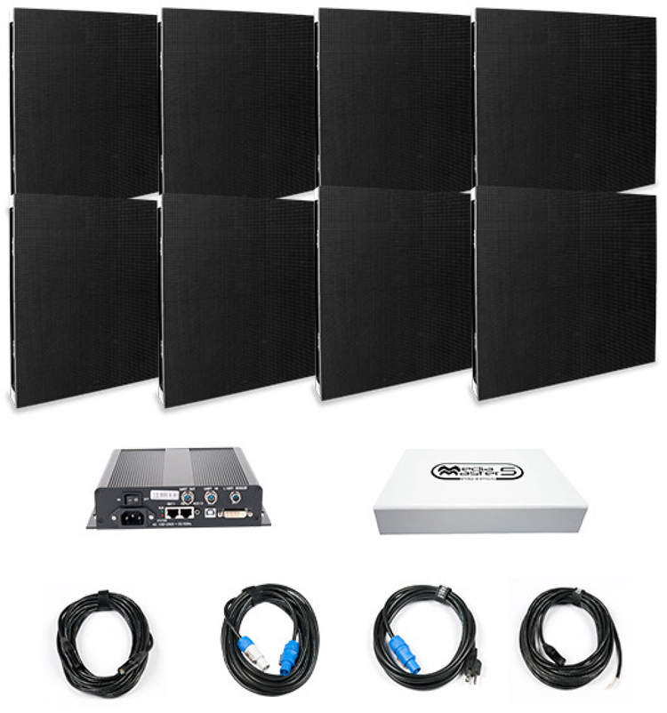 ADJ AV6X IS 4x2 SYS 8-panel LED Video Wall Install System | Sweetwater