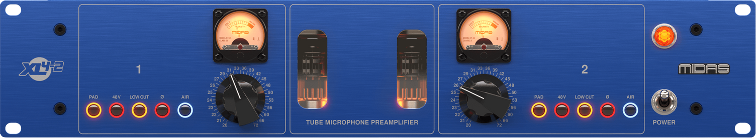 ART TPS II 2-channel Tube Microphone Preamp | Sweetwater