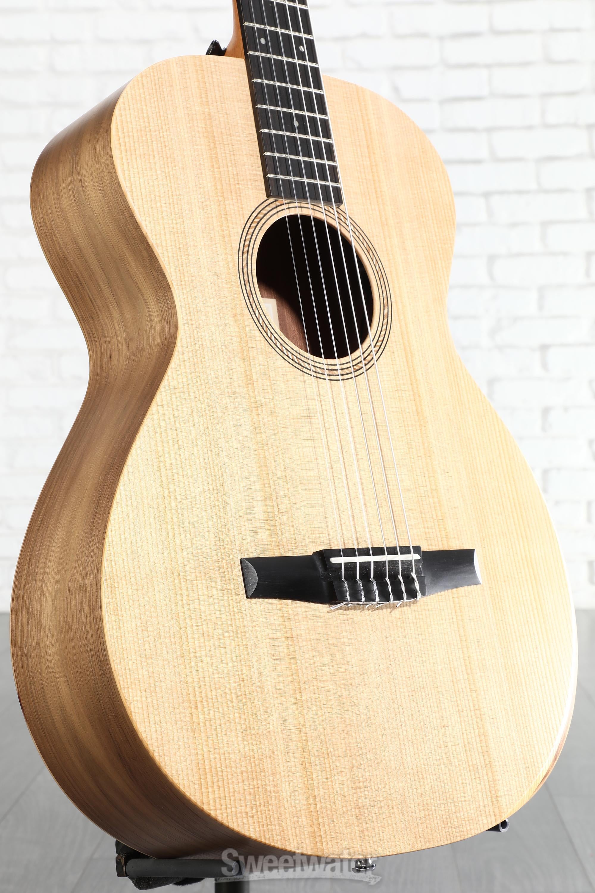 Photo of Taylor Academy 12e-N Left-handed Nylon-string Acoustic-electric Guitar - Natural