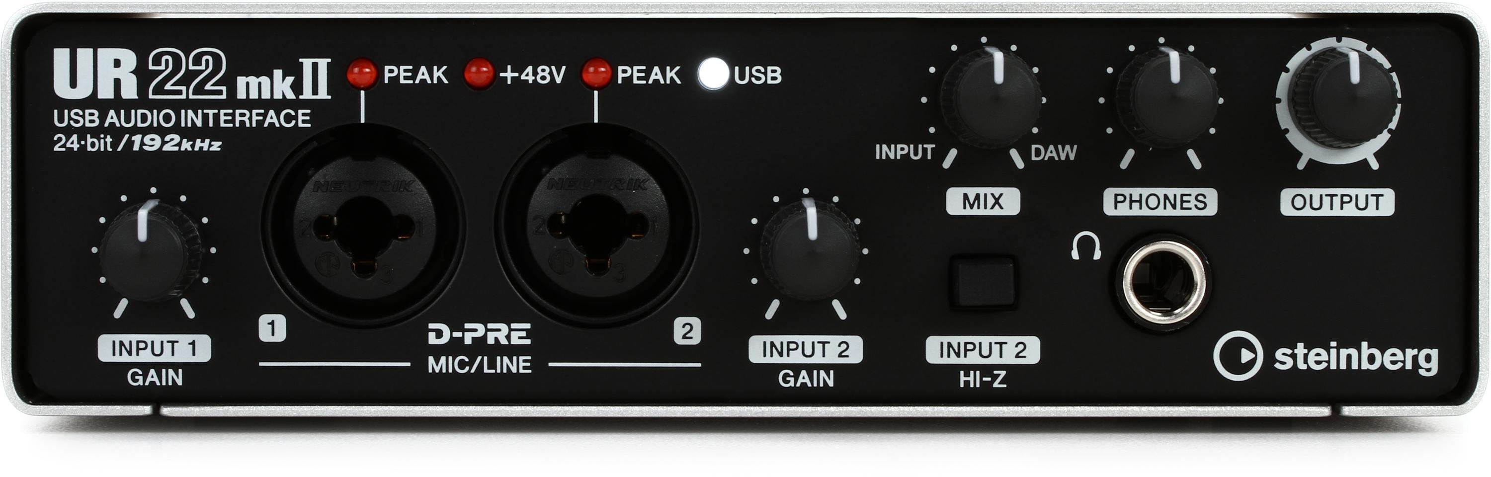 Steinberg 2 X 2 USB 3.0 AUDIO INTERFACE… | vdent.pe