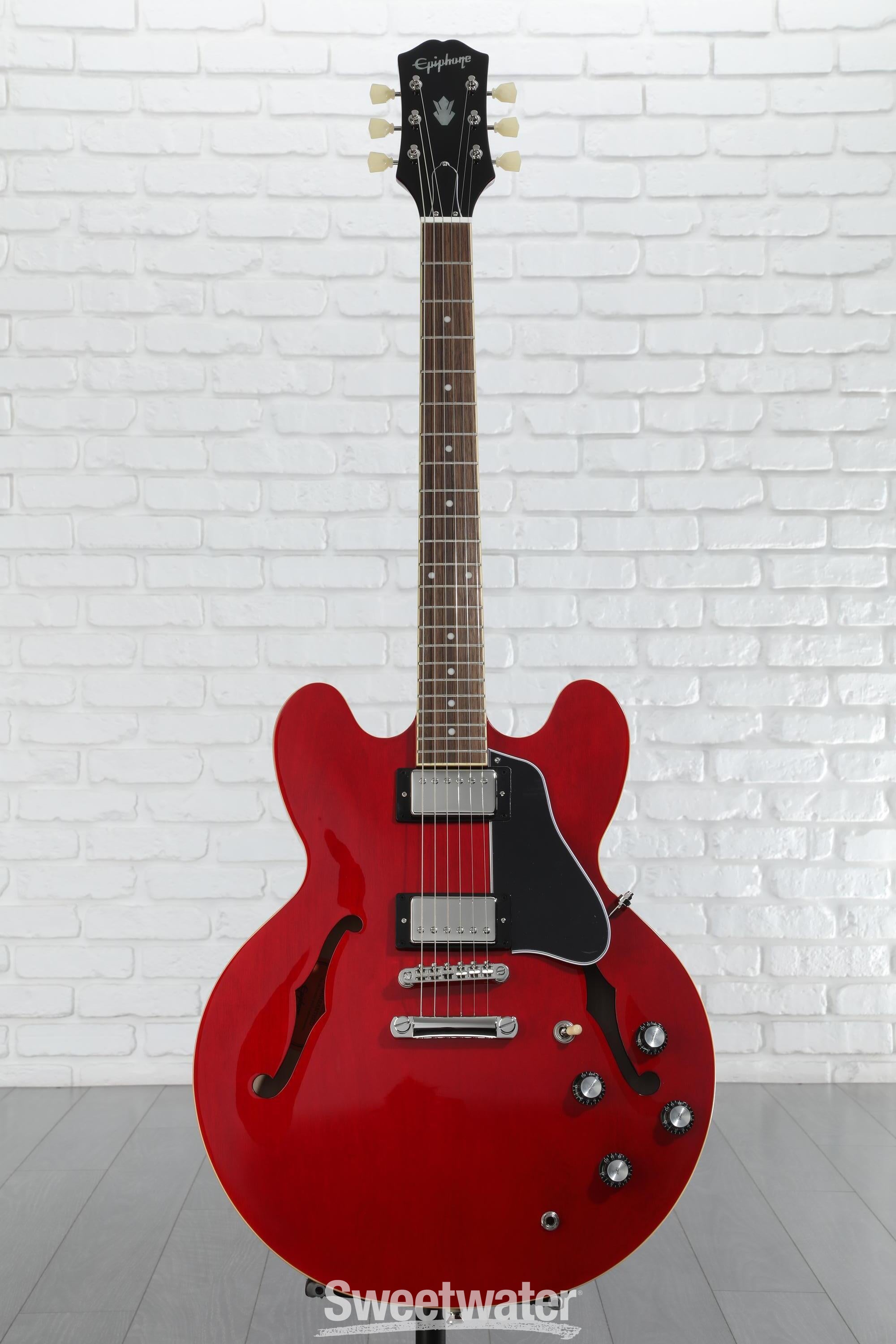 EPIPHONE ES-335 CHERRY|エピフォン Epiphone ES-335 Semi-hollowbody Electric Guitar - Cherry