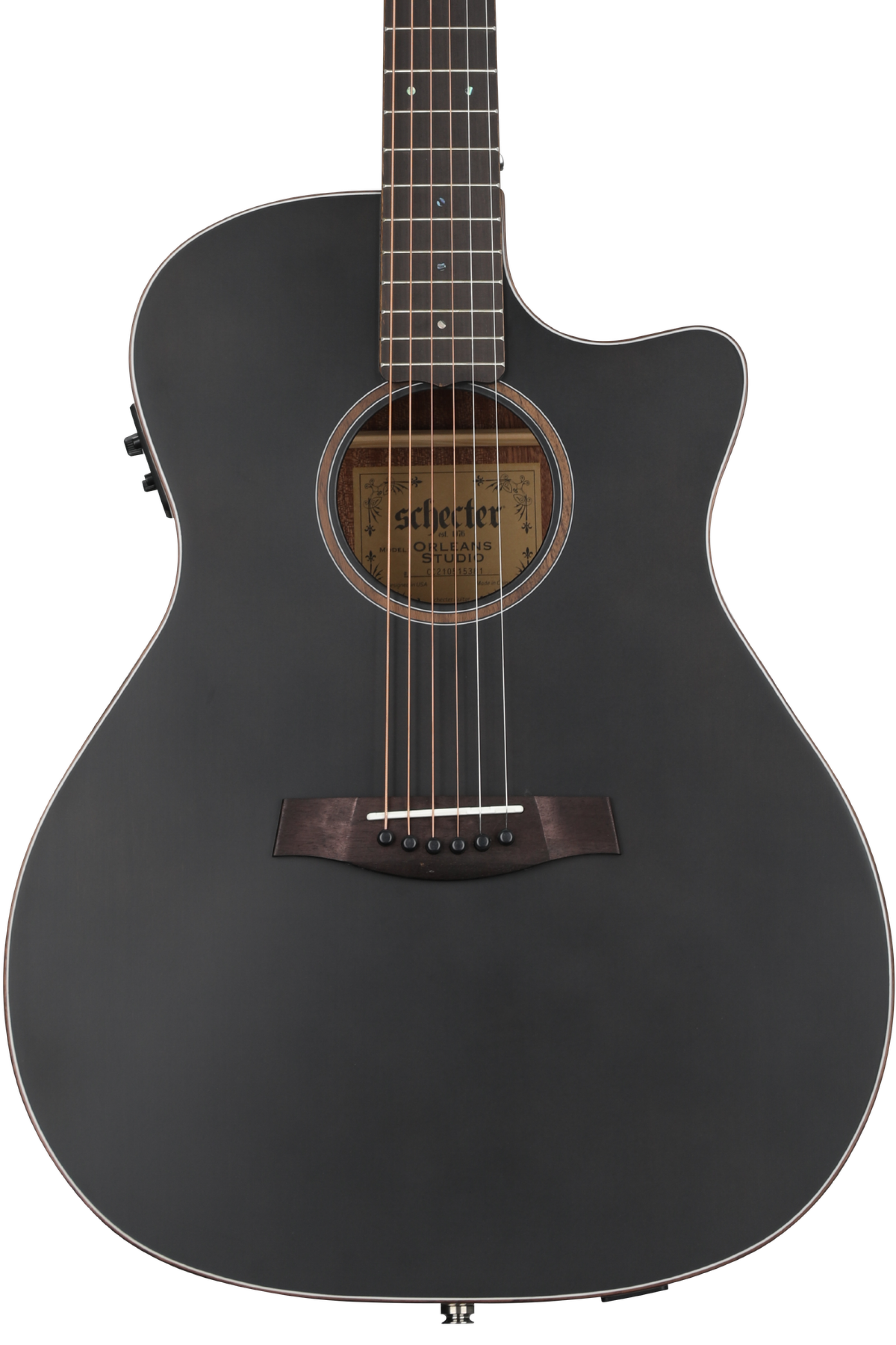 Schecter Orleans Studio Acoustic-electric Guitar - Satin See