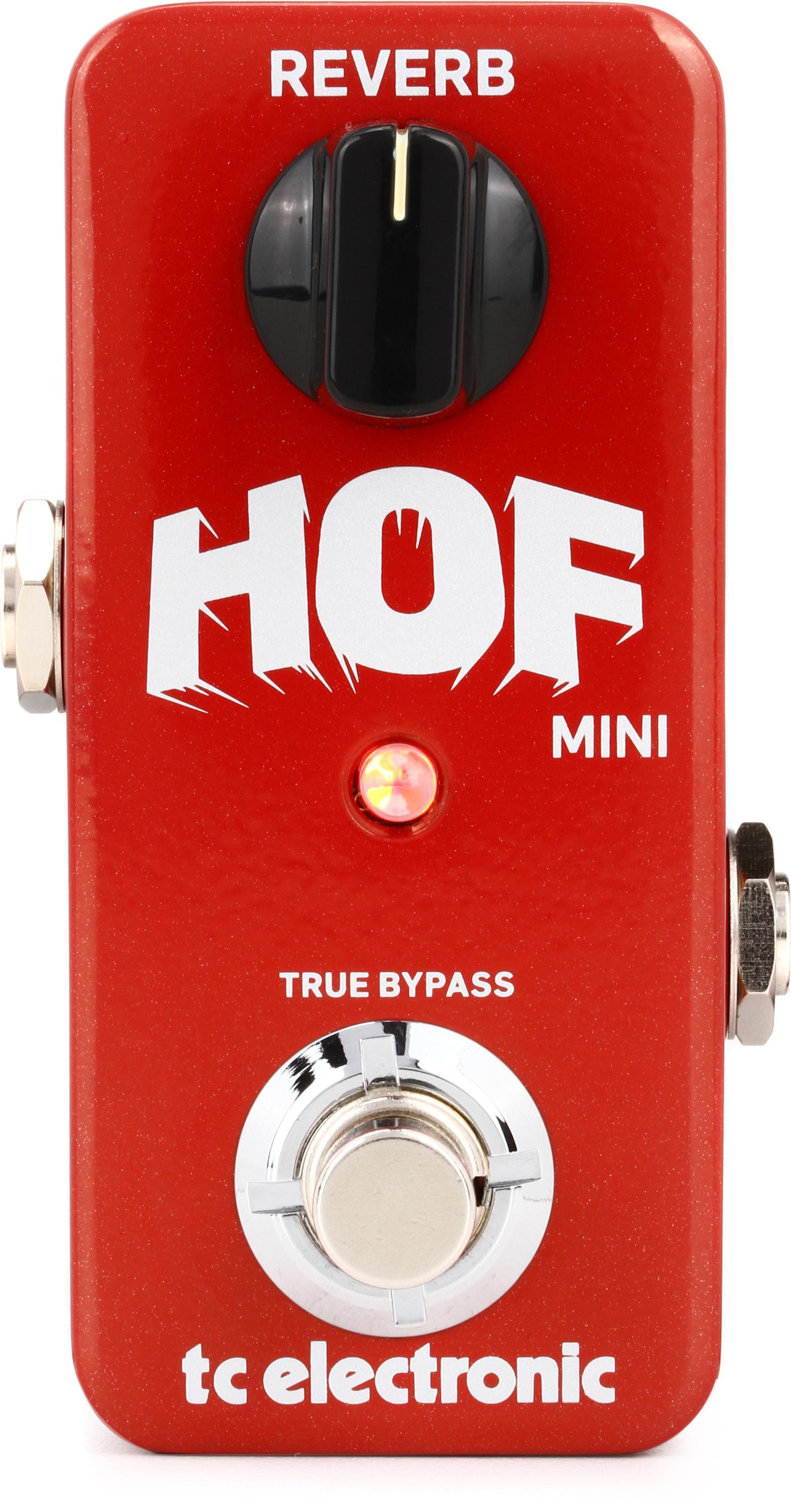 保障できる tc HOF electric Mini hall of fame tc HOF electronic 1186888 リバーブエフェクター  tc 楽器・機材