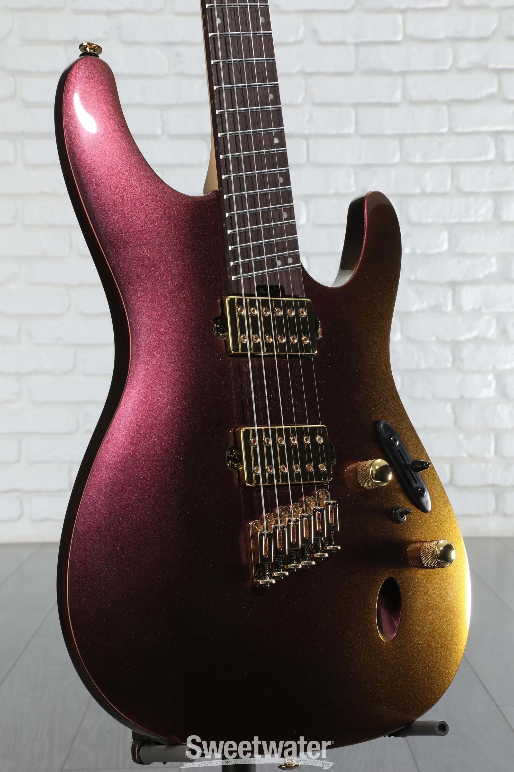 Ibanez Axe Design Lab SML721 Electric Guitar - Rose Gold