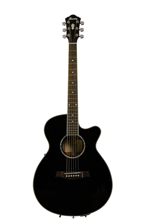 Ibanez AEG10EBK - Black | Sweetwater Ibanez AEG10EBK - Black | Sweetwater