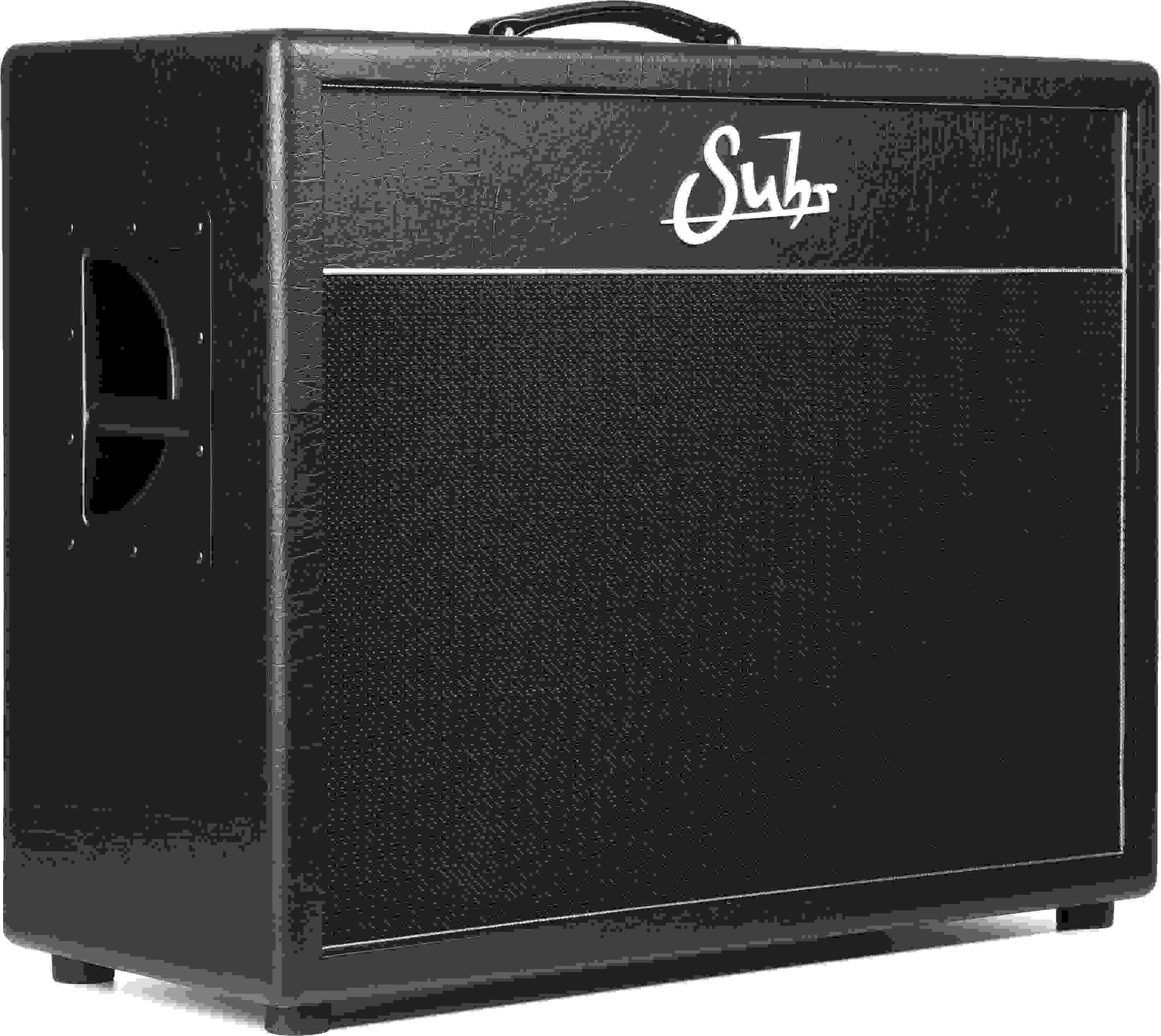 Suhr PT 2 x 12-inch Celestion G12H-75 Creamback Speaker Cabinet - Black Taurus