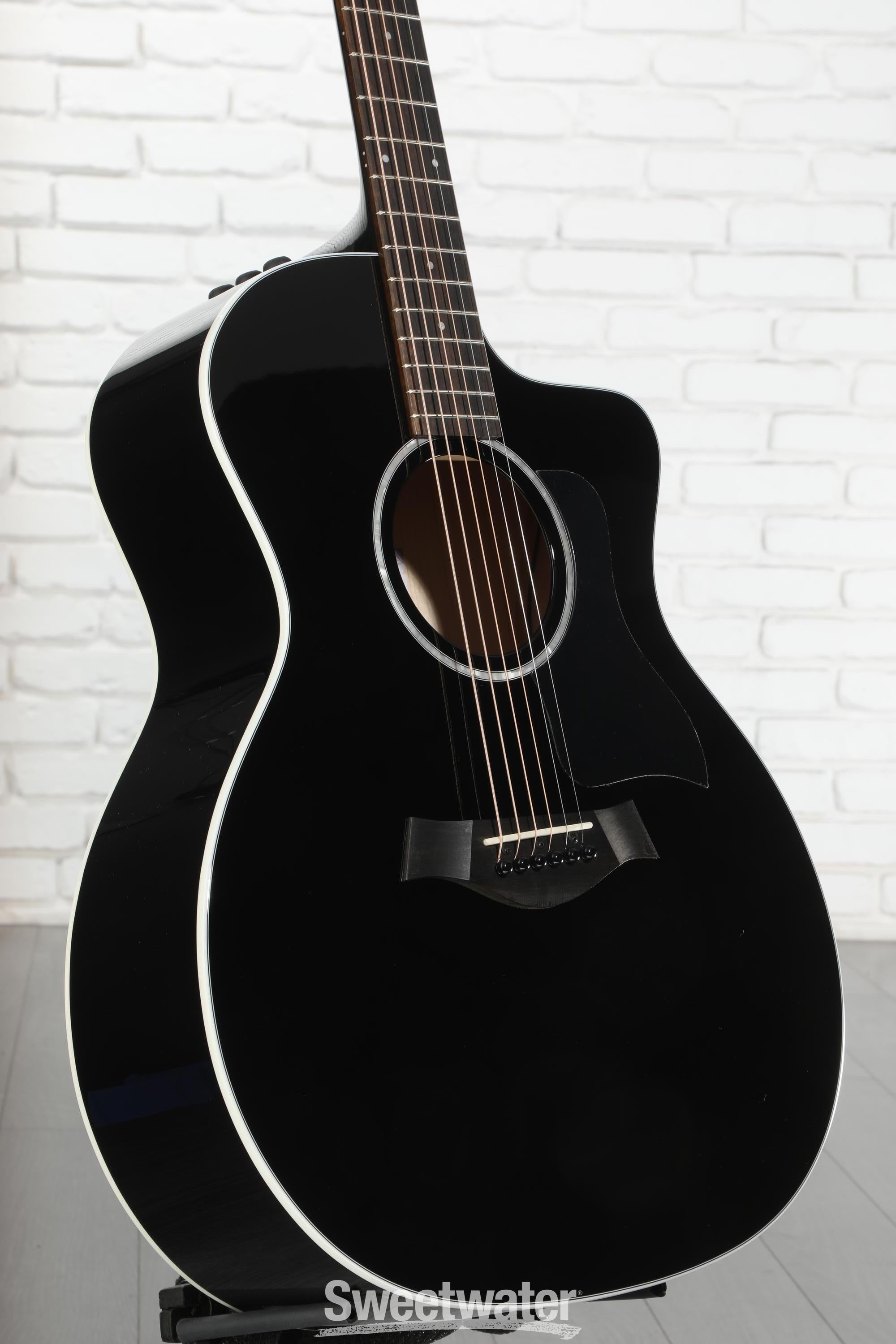 Taylor 214ce Plus Acoustic-electric Guitar - Black | Sweetwater