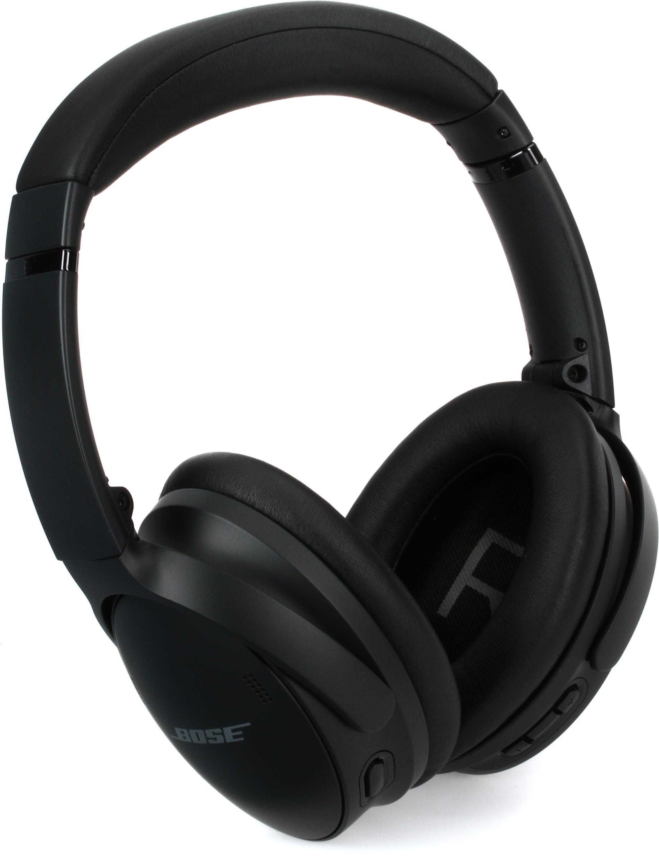 Bose QuietComfort 45 Black Bluetooth Active Noise-canceling