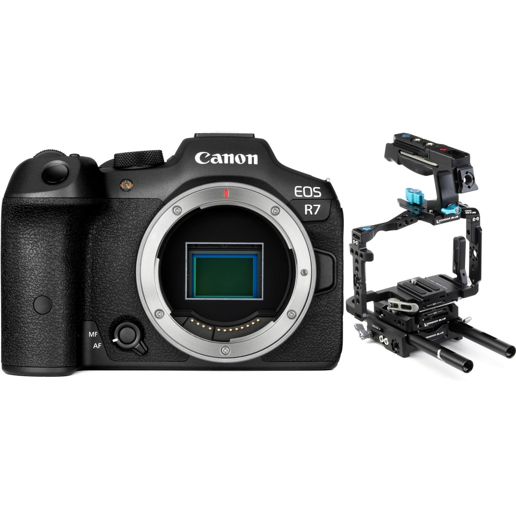 Canon EOS R7 Mirrorless Camera Body with Kondor Blue Arca