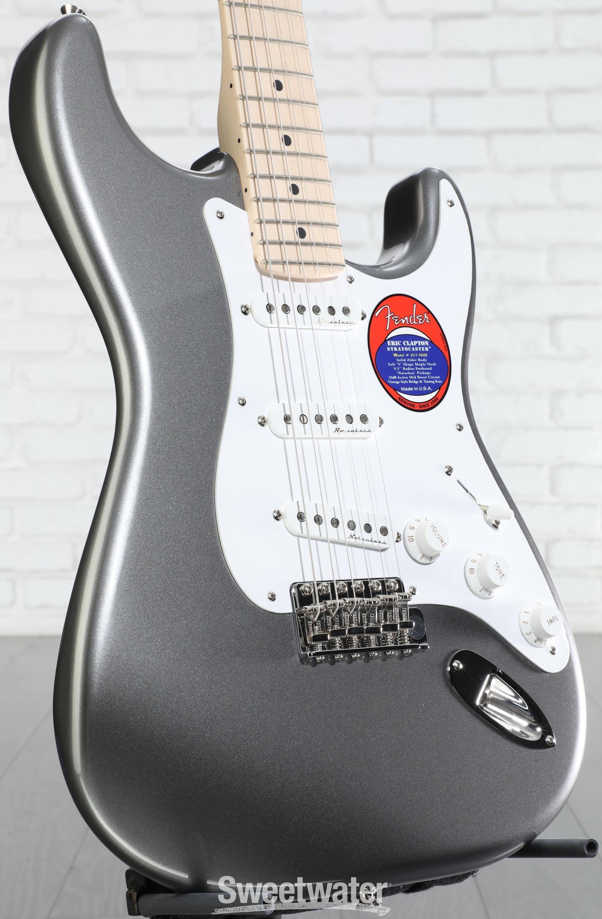 Fender Eric Clapton Stratocaster - Pewter with Maple Fingerboard