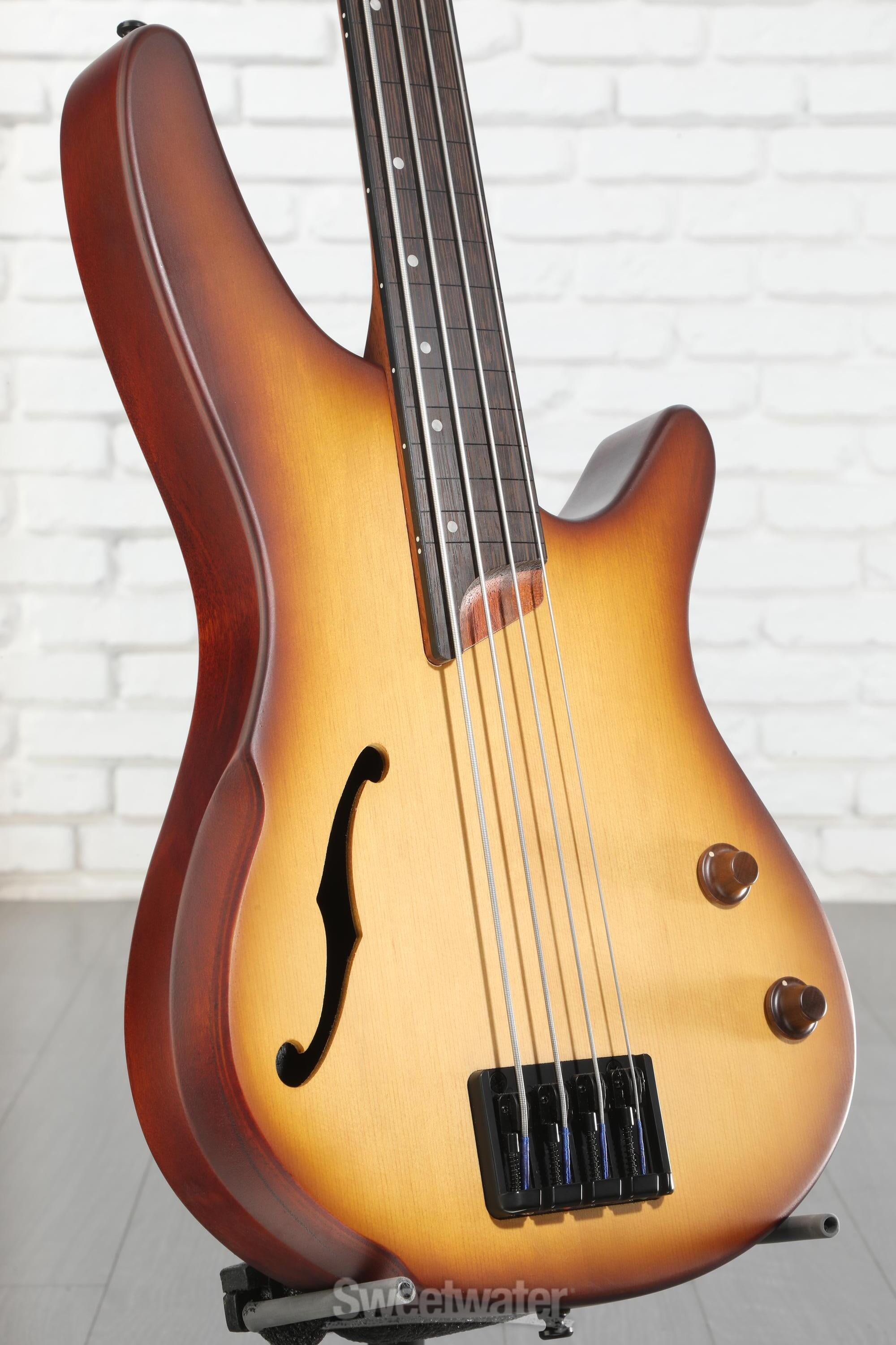 Ibanez SDGR Ibanez SRH500F NNF フレットレス4弦 Ibanez SRH500F Fretless Bass Guitar - Natural Browned Burst