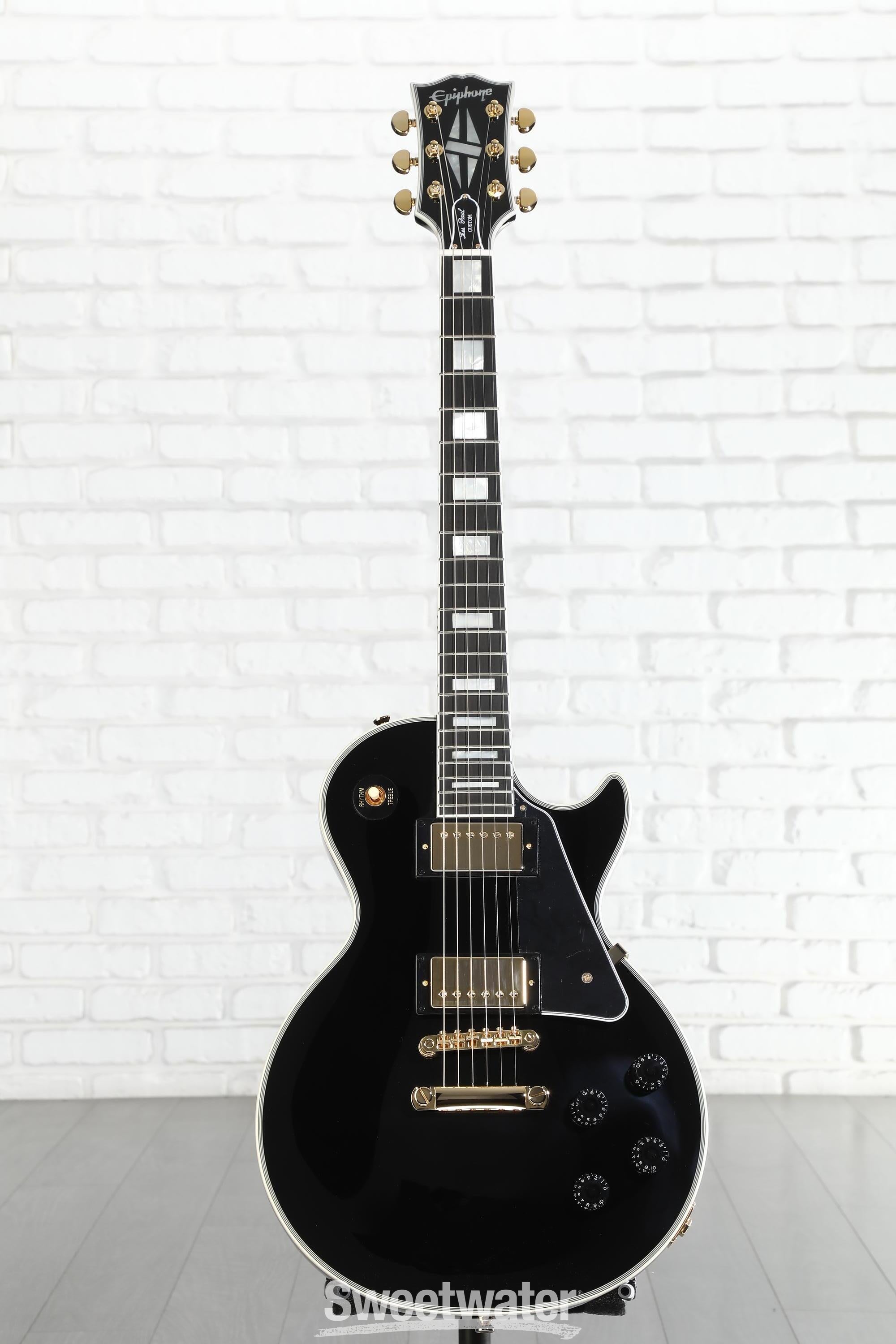 Epiphone Inspired by Gibson Custom Les Paul Custom Electric Guitar