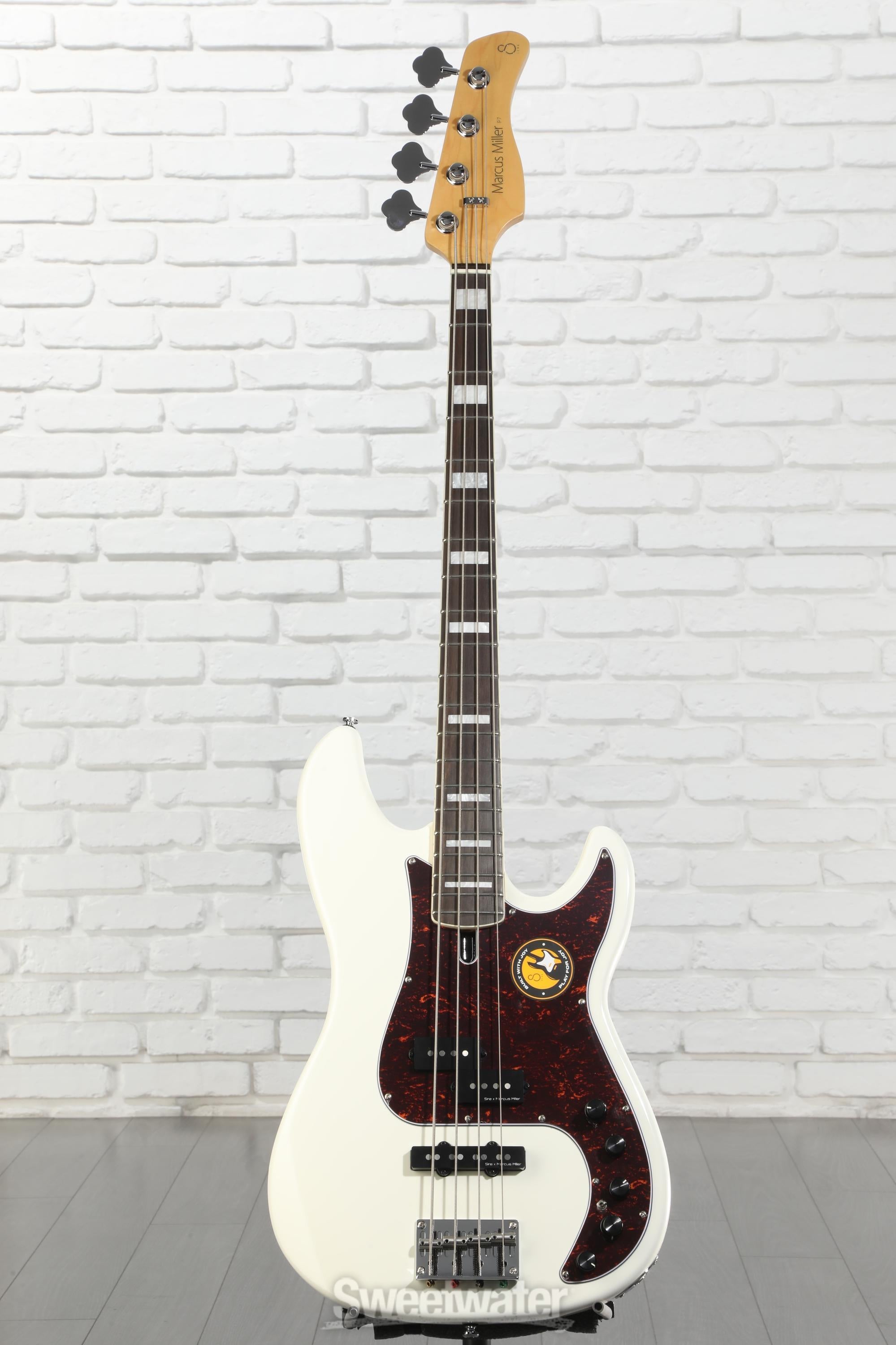 Sire Marcus Miller P7 Alder 4-string Bass Guitar - Antique White