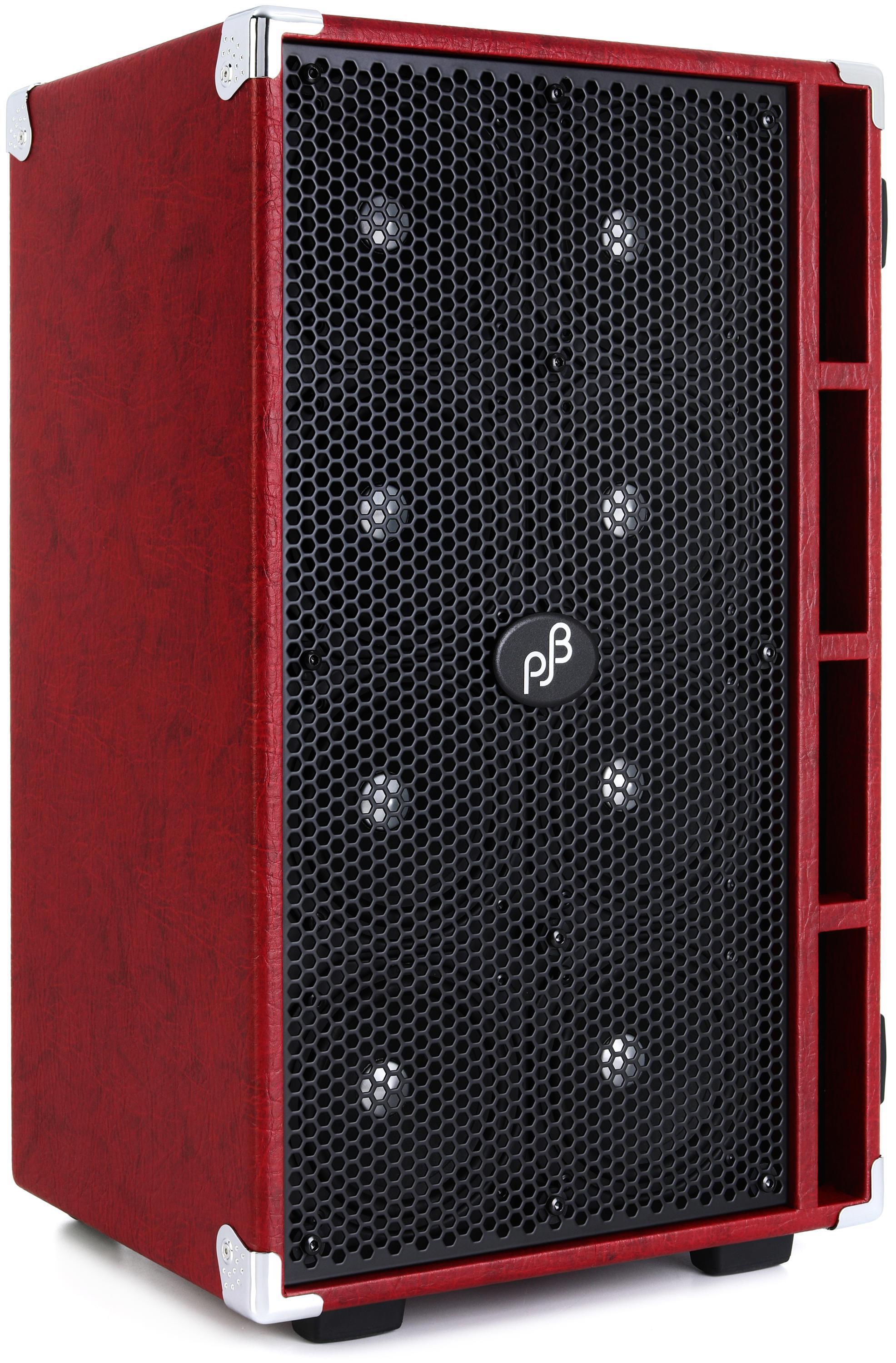 Phil Jones Bass Compact 8 8 x 5-inch 800-watt Bass Cabinet - Red