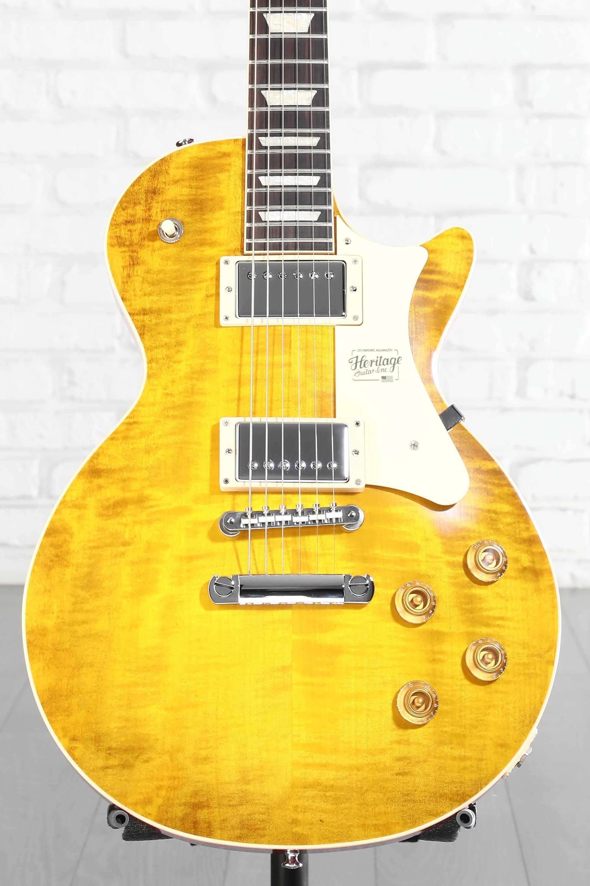 heritage H-150レスポールスタンダード黒（値下げしました） Heritage Standard H-150 Electric Guitar - Ebony 0542