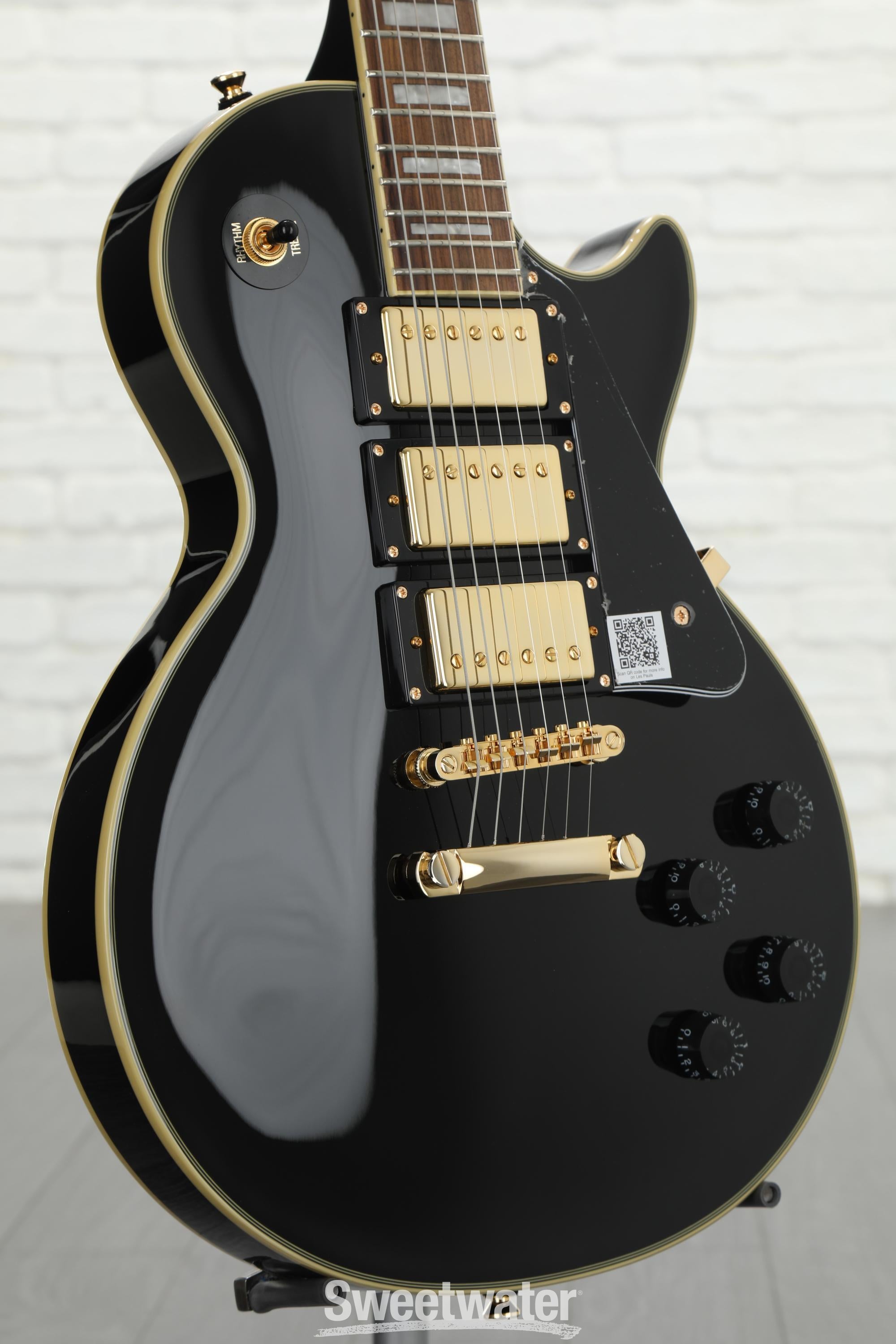 Epiphone Les Paul Black Beauty 3 - Ebony Reviews | Sweetwater