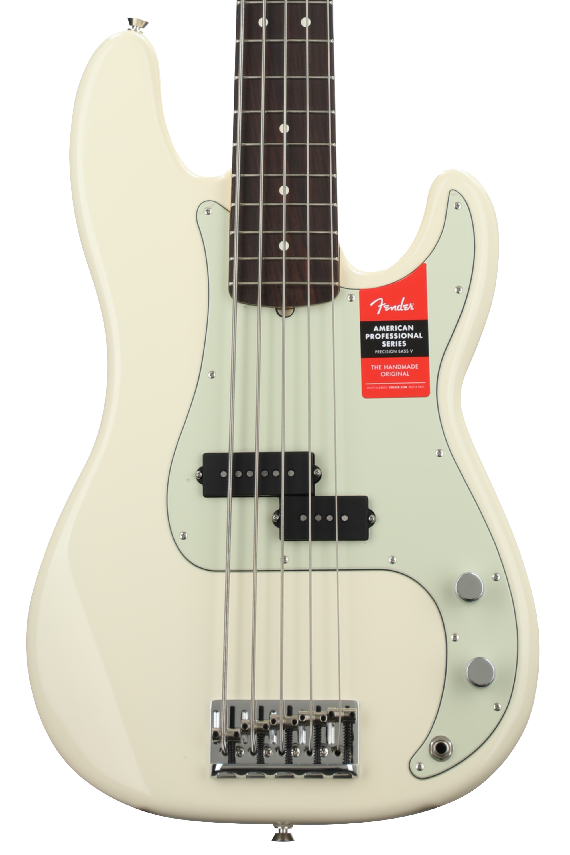 Fender American Professional Precision Bass V - Olympic White with