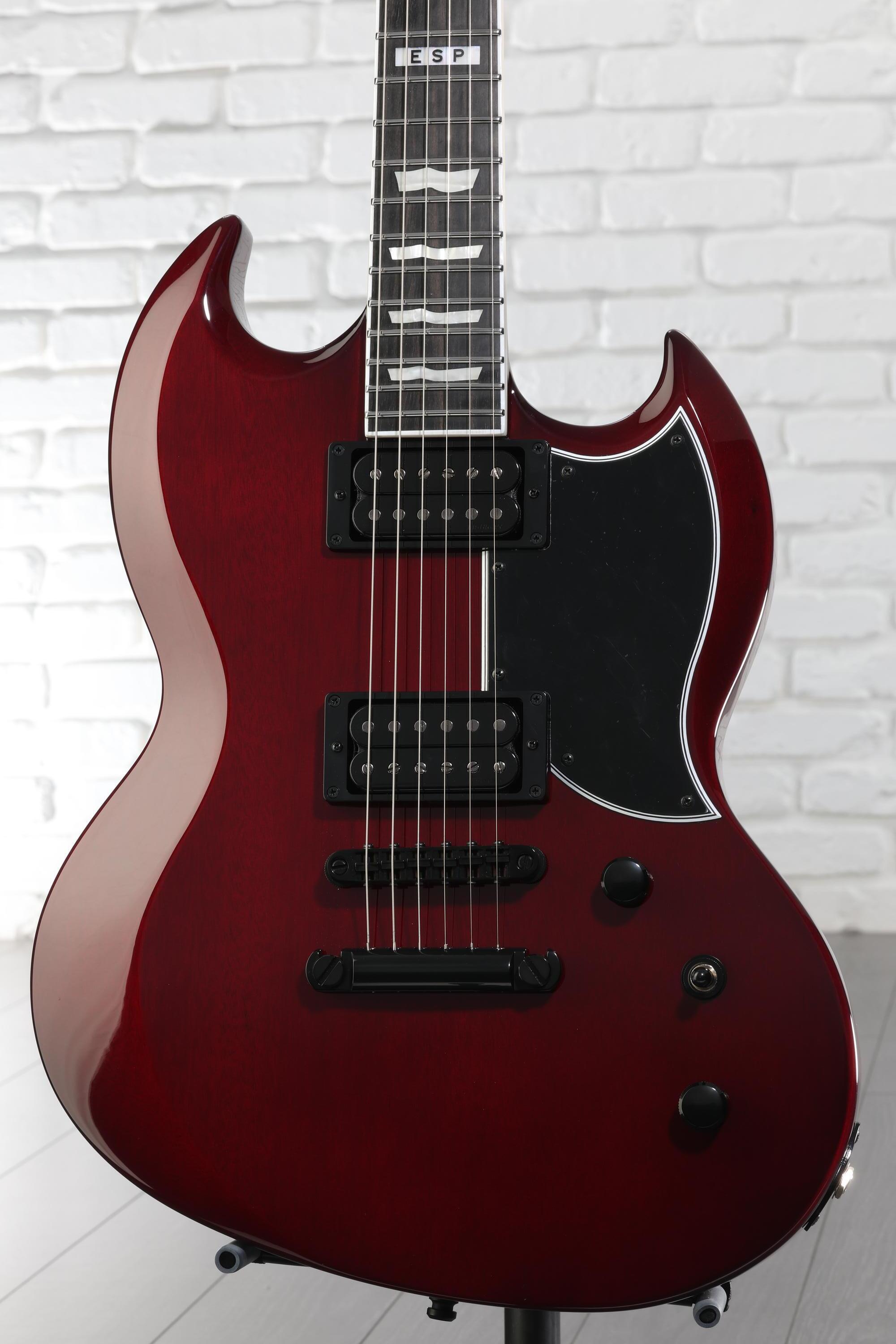 ESP E-II Viper Electric Guitar - See-thru Black Cherry | Sweetwater