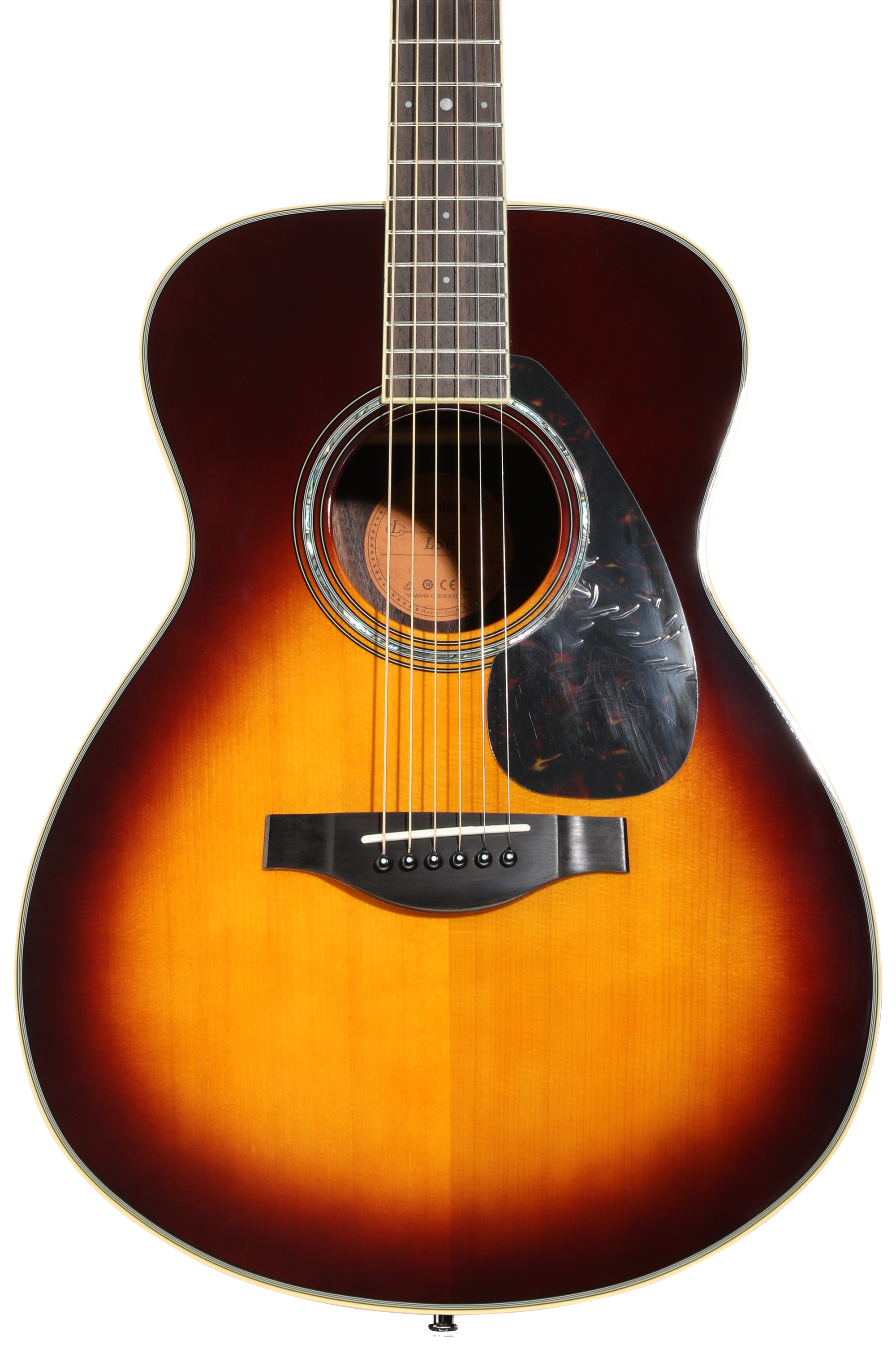 Yamaha LS6M ARE Acoustic-electric Guitar - Brown Sunburst | Sweetwater