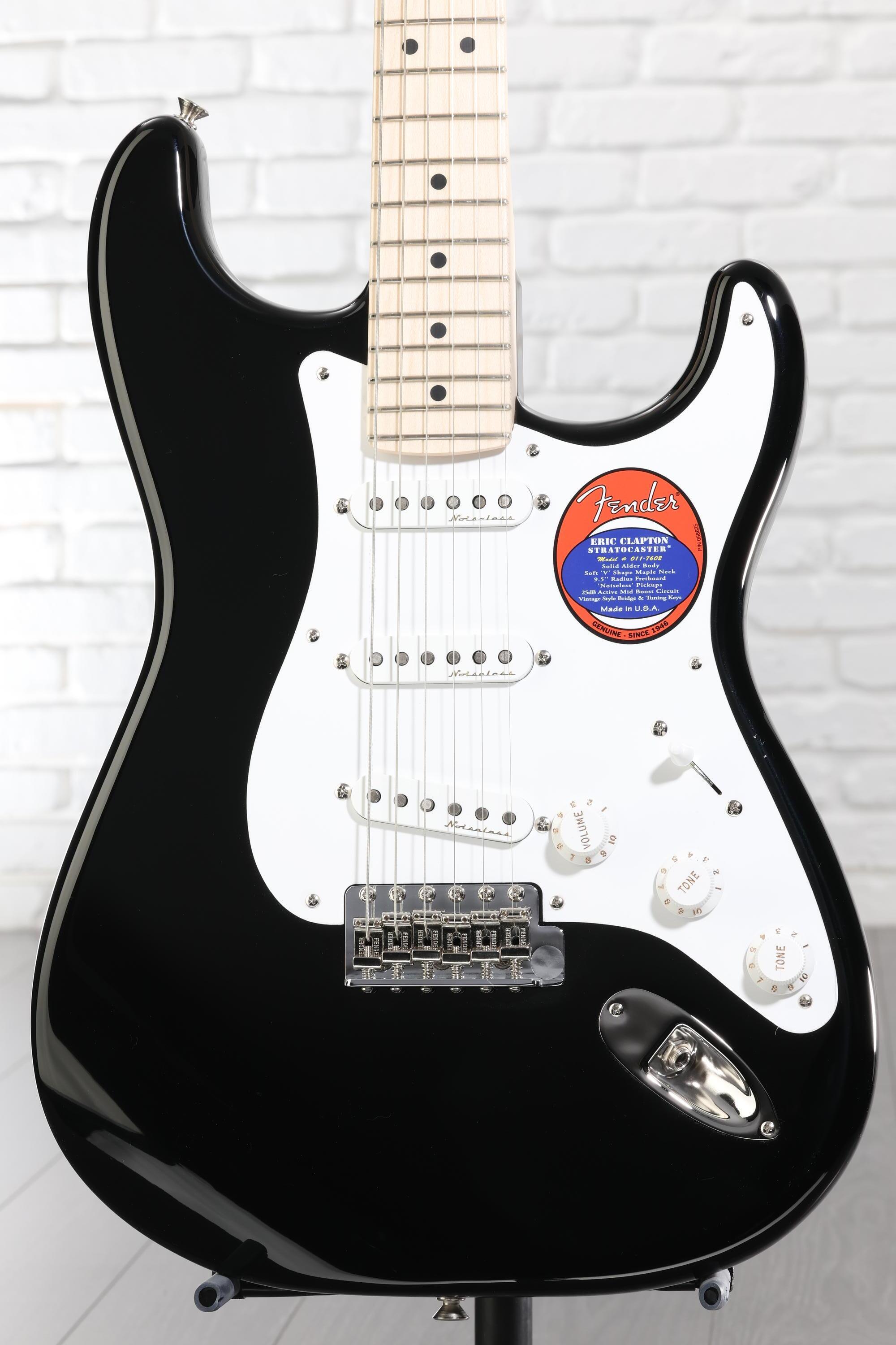 Fender Eric Clapton Stratocaster - Black with Maple Fingerboard