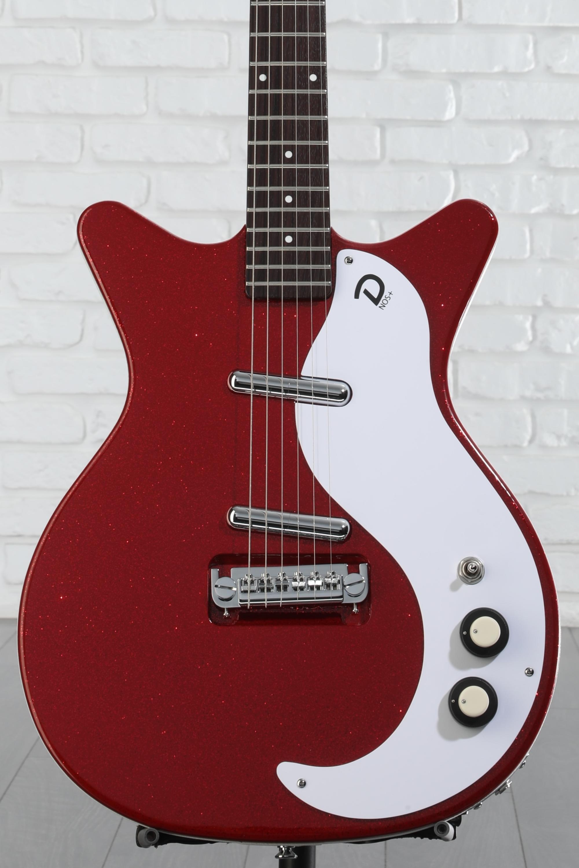 Danelectro '59M NOS+ Electric Guitar - Red Metalflake