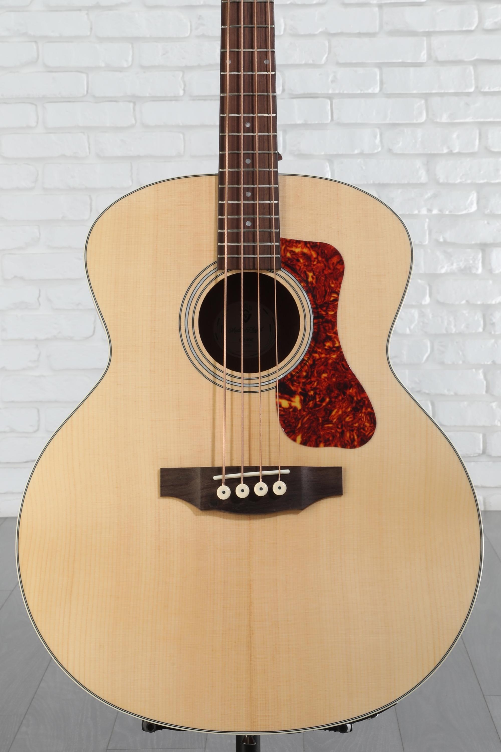 Guild B-240E Concert Acoustic-electric Bass Guitar - Natural