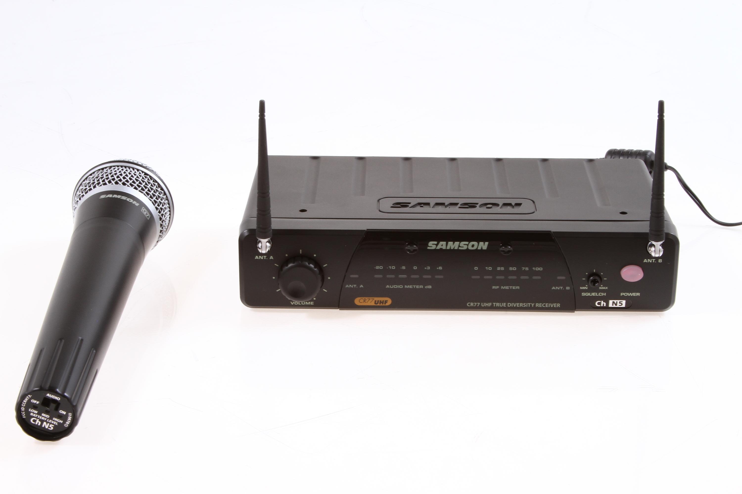 Samson Concert 77 Handheld System - Channel N5 (645.500 MHz) | Sweetwater