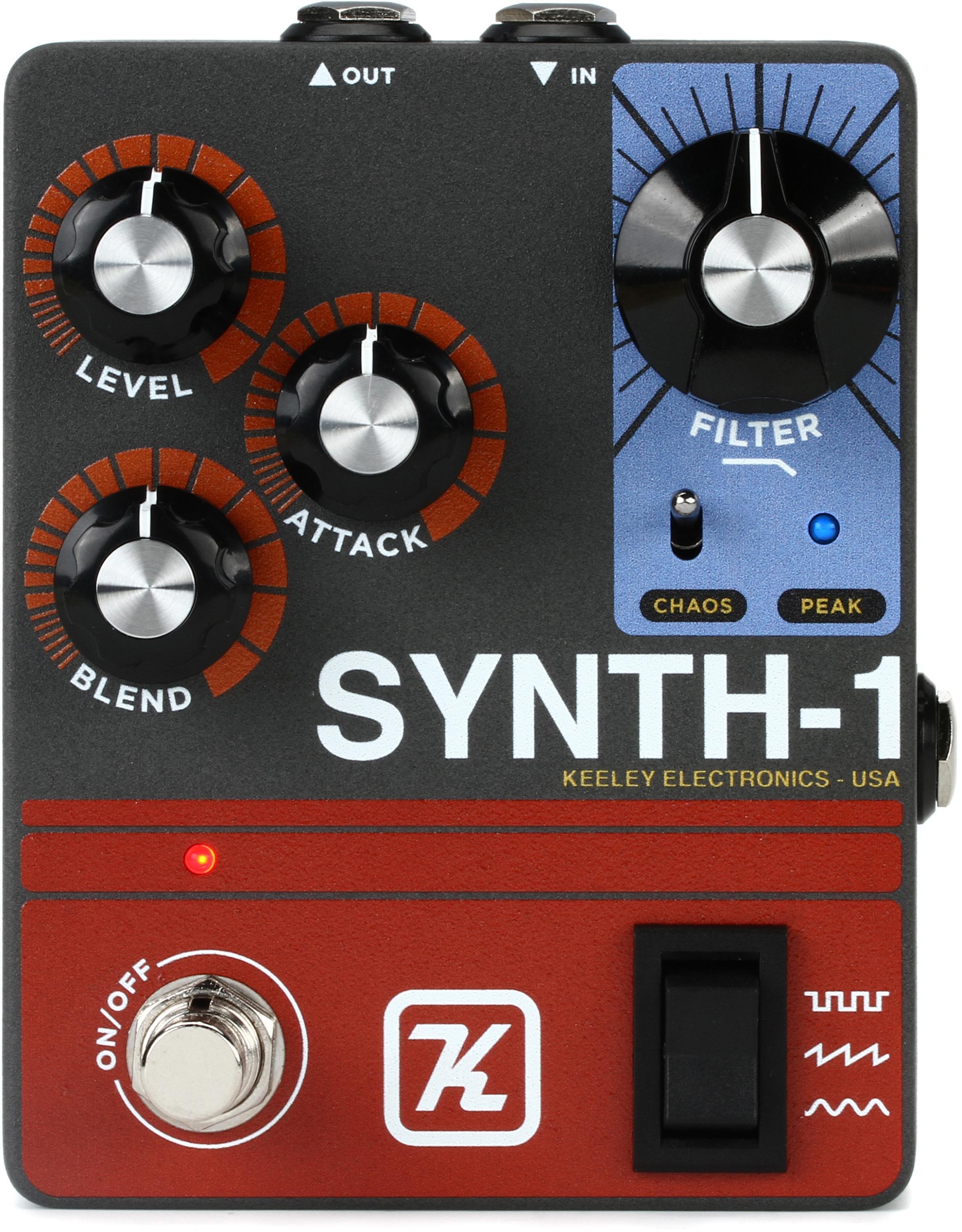 Bundled Item: Keeley Synth-1 Synth Wave Generator Pedal