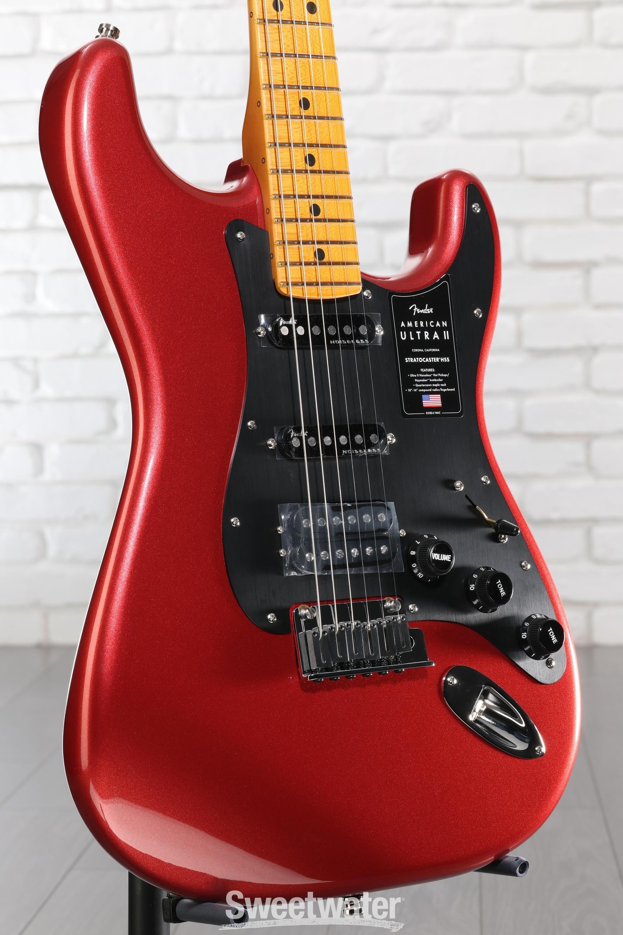 Fender American Ultra II Stratocaster HSS Electric Guitar