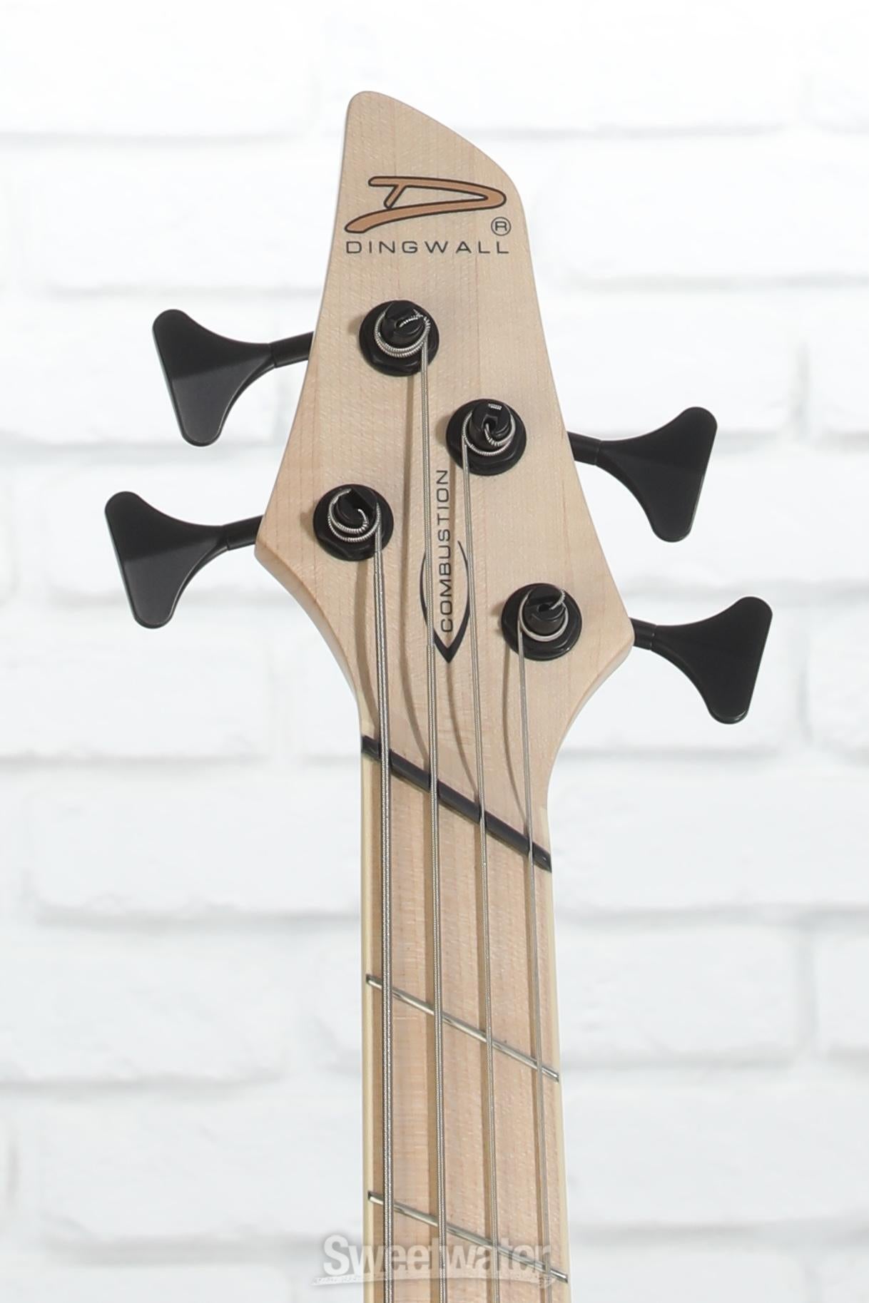 Dingwall Guitars Combustion Nashville Edition Electric Bass Guitar - Whalepoolburst