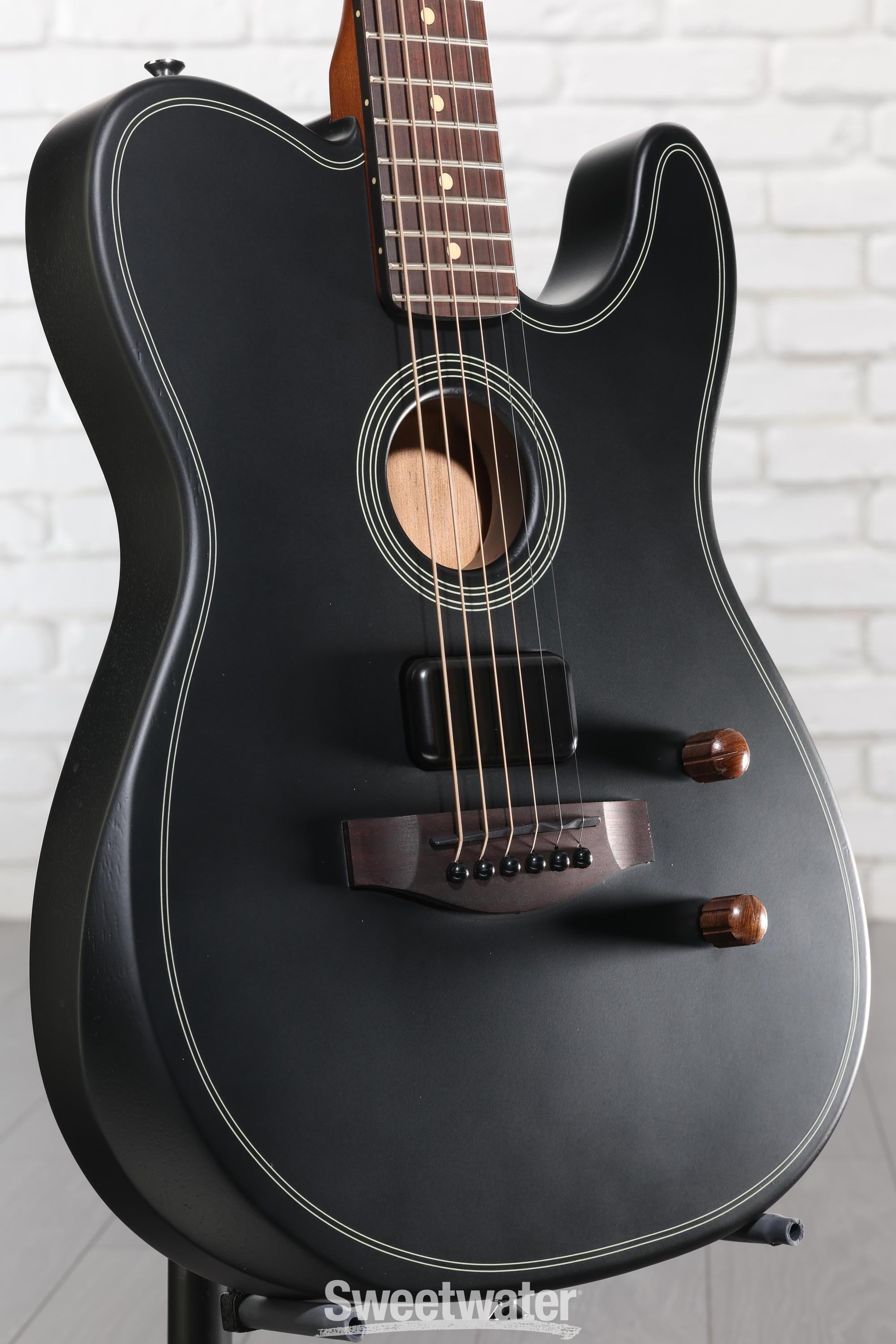 Photo of Fender Acoustasonic Standard Telecaster Acoustic-electric Guitar - Black