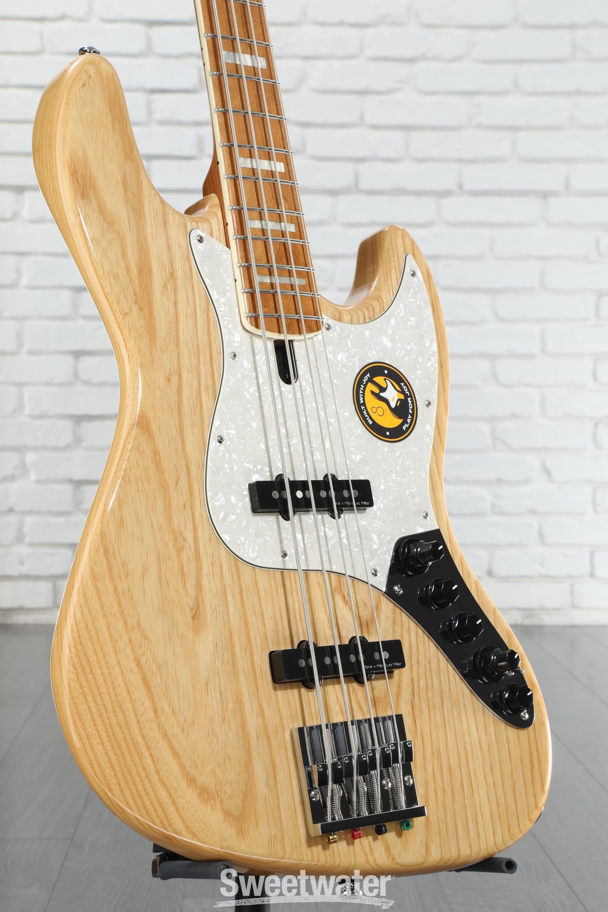 Sire Marcus Miller V8 4-string Bass Guitar - Natural