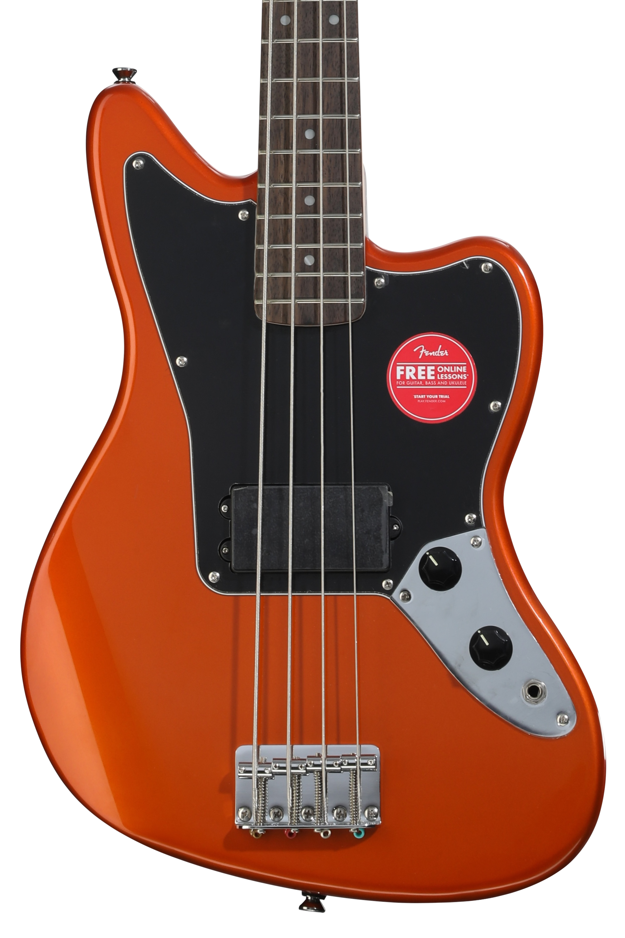 Squier Affinity Series Jaguar Bass H - Metallic Orange