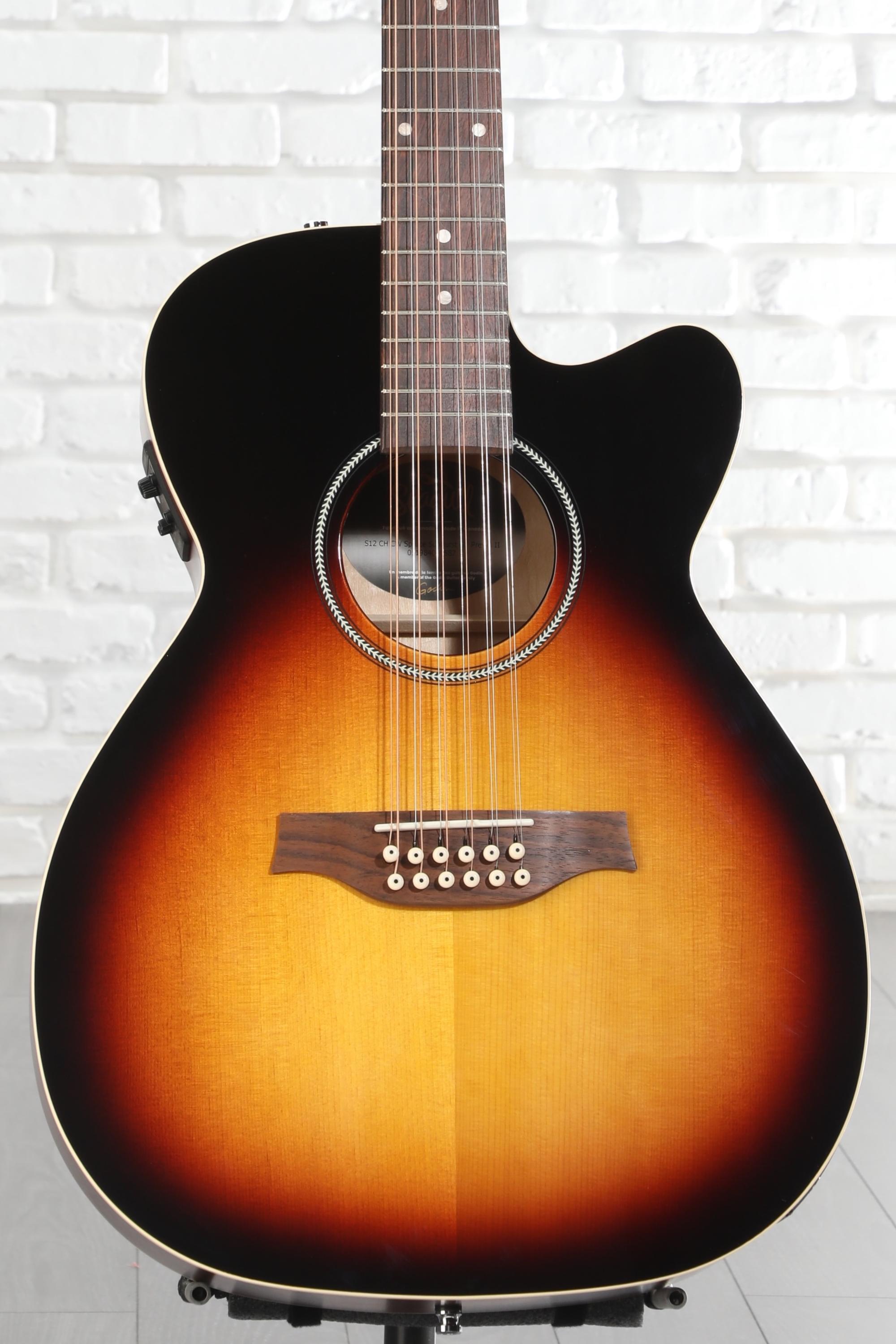 Seagull Guitars S12 CH CW Spruce Sunburst GT Acoustic-electric
