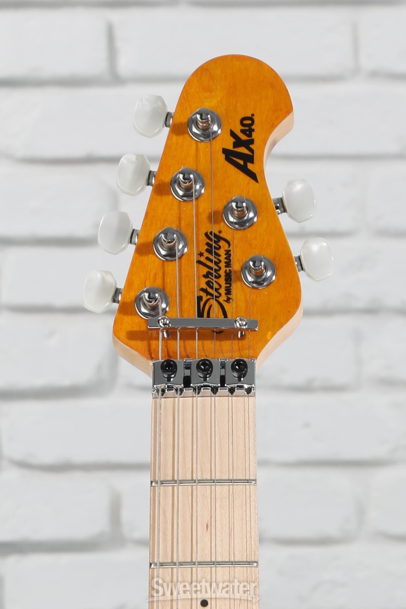 ギター SterlingbyMusicManSUBAXIS-FMTrans Gold SBMM SUB Axis Flame Trans Gold – Motor City Guitar